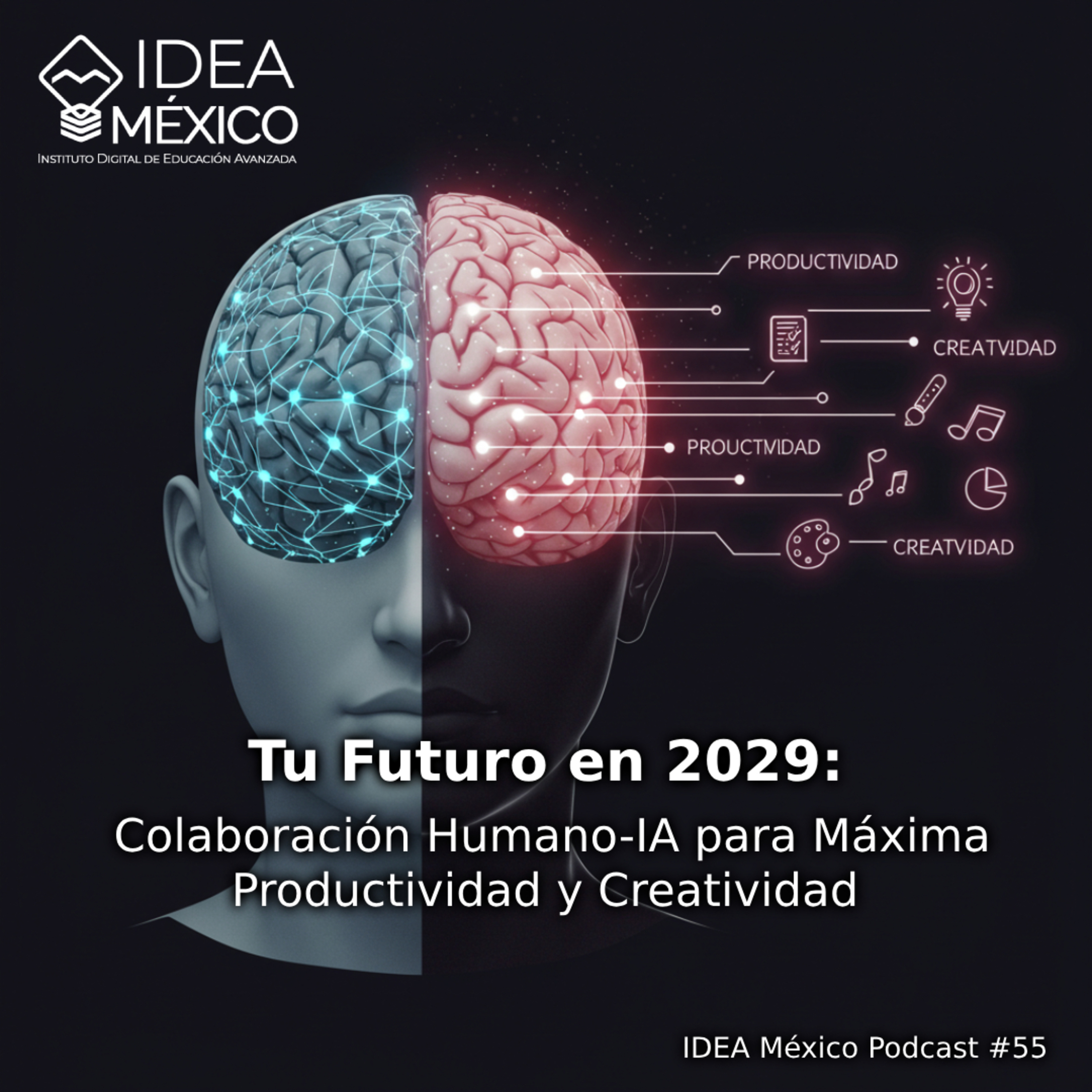 Tu Futuro en 2029: Colaboración Humano-IA para Máxima Productividad y Creatividad episode artwork