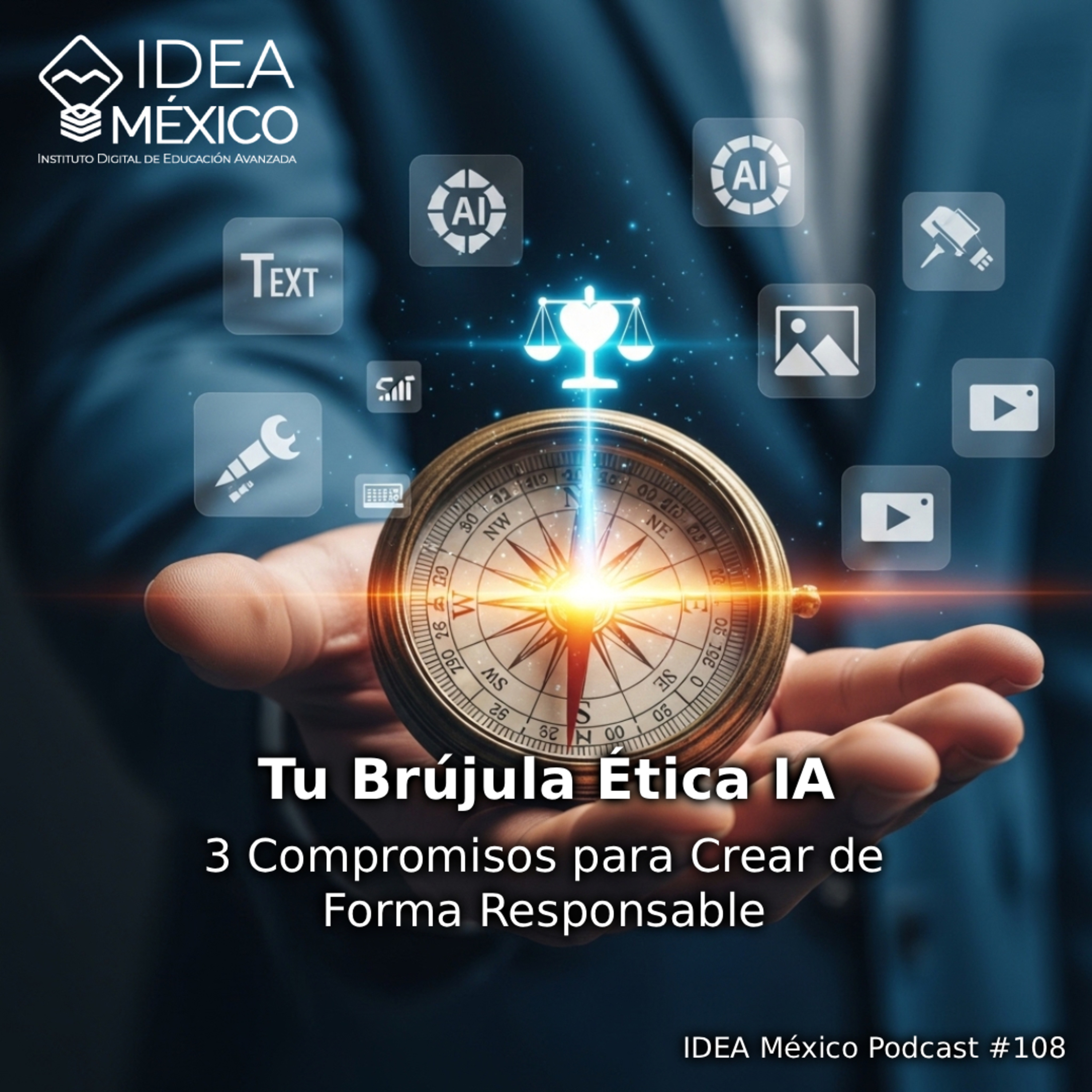 Tu Brújula Ética IA - 3 Compromisos para Crear de Forma Responsable episode artwork