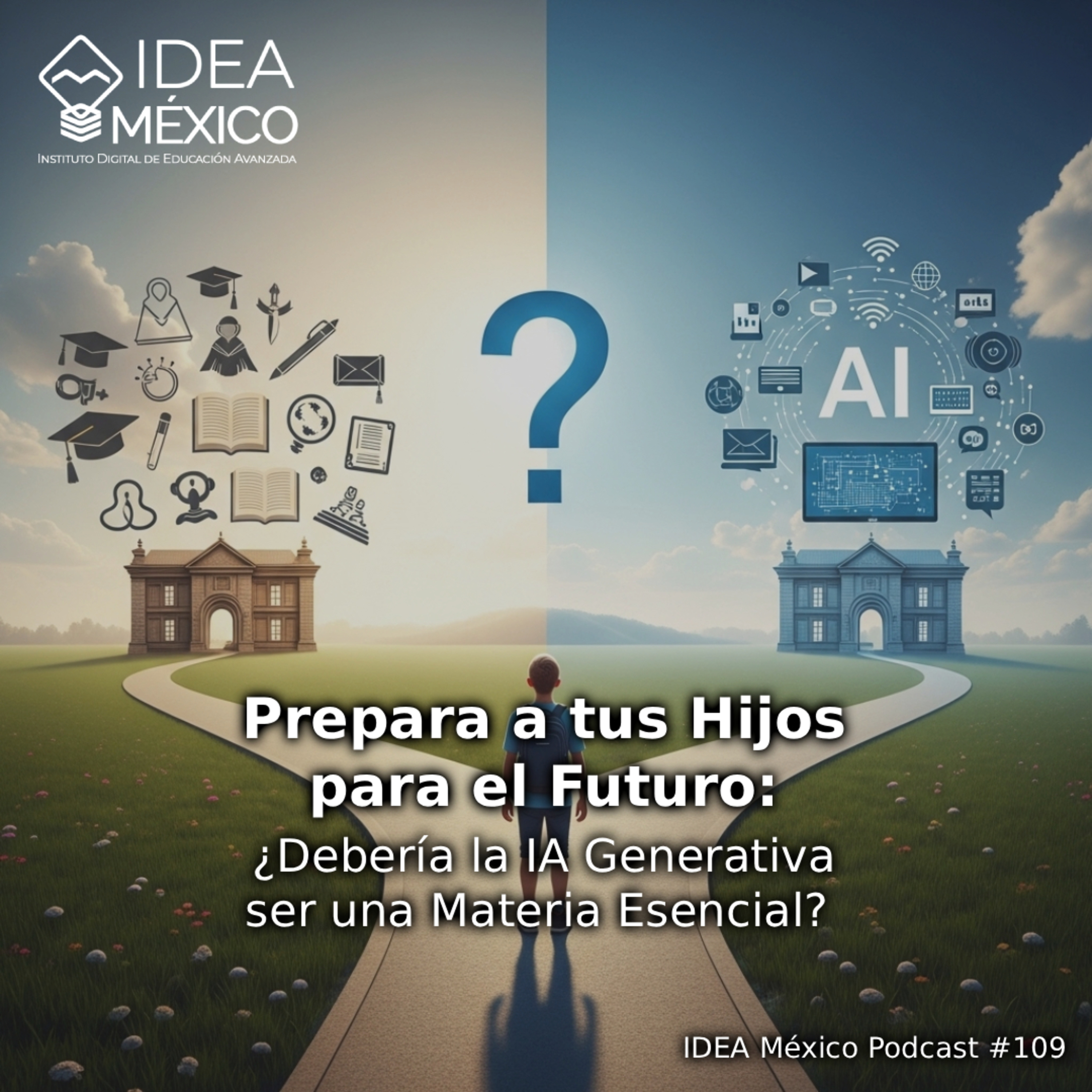 Prepara a tus Hijos para el Futuro: ¿Debería la IA Generativa ser una Materia Esencial?  episode artwork