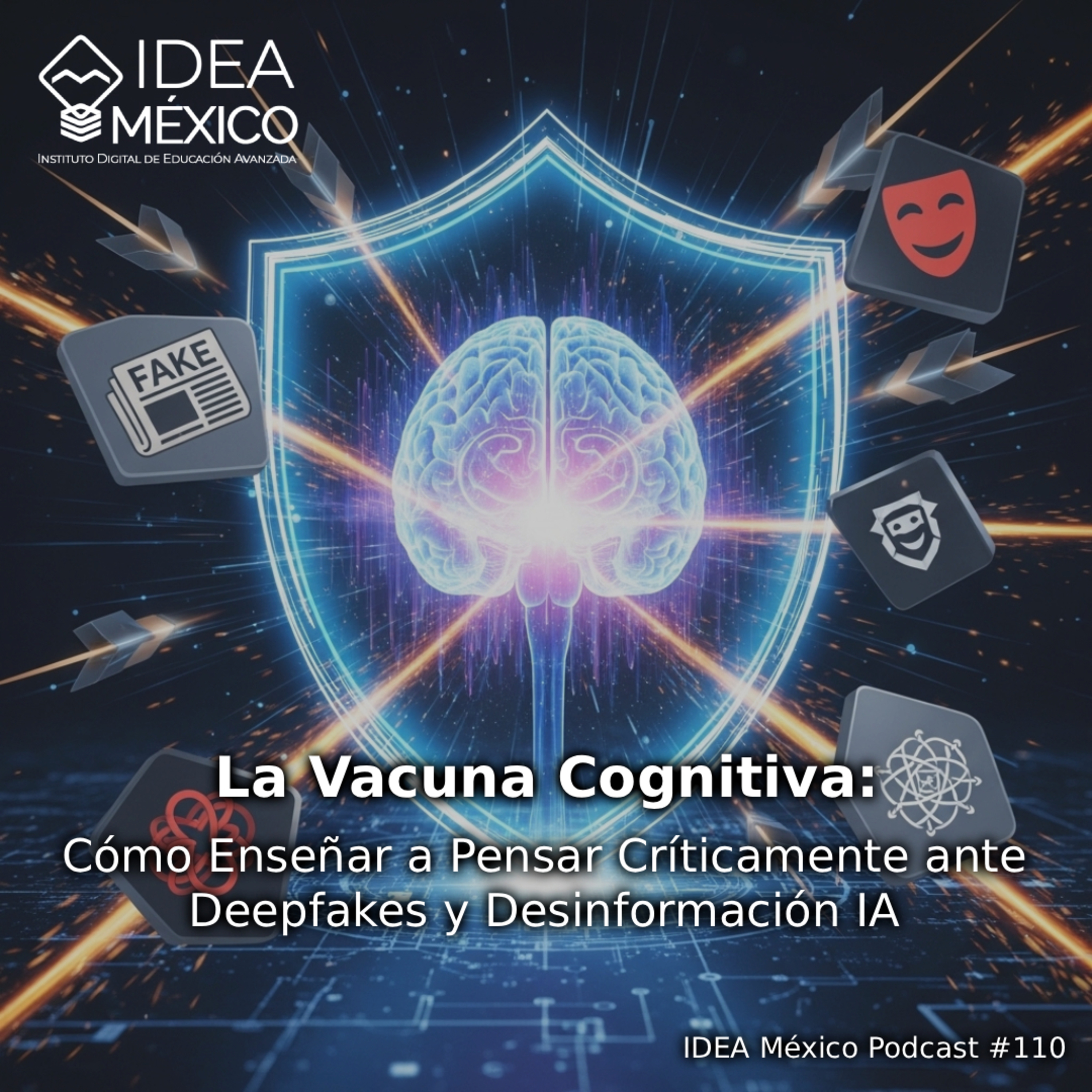 La Vacuna Cognitiva: Cómo Enseñar a Pensar Críticamente ante Deepfakes y Desinformación IA episode artwork