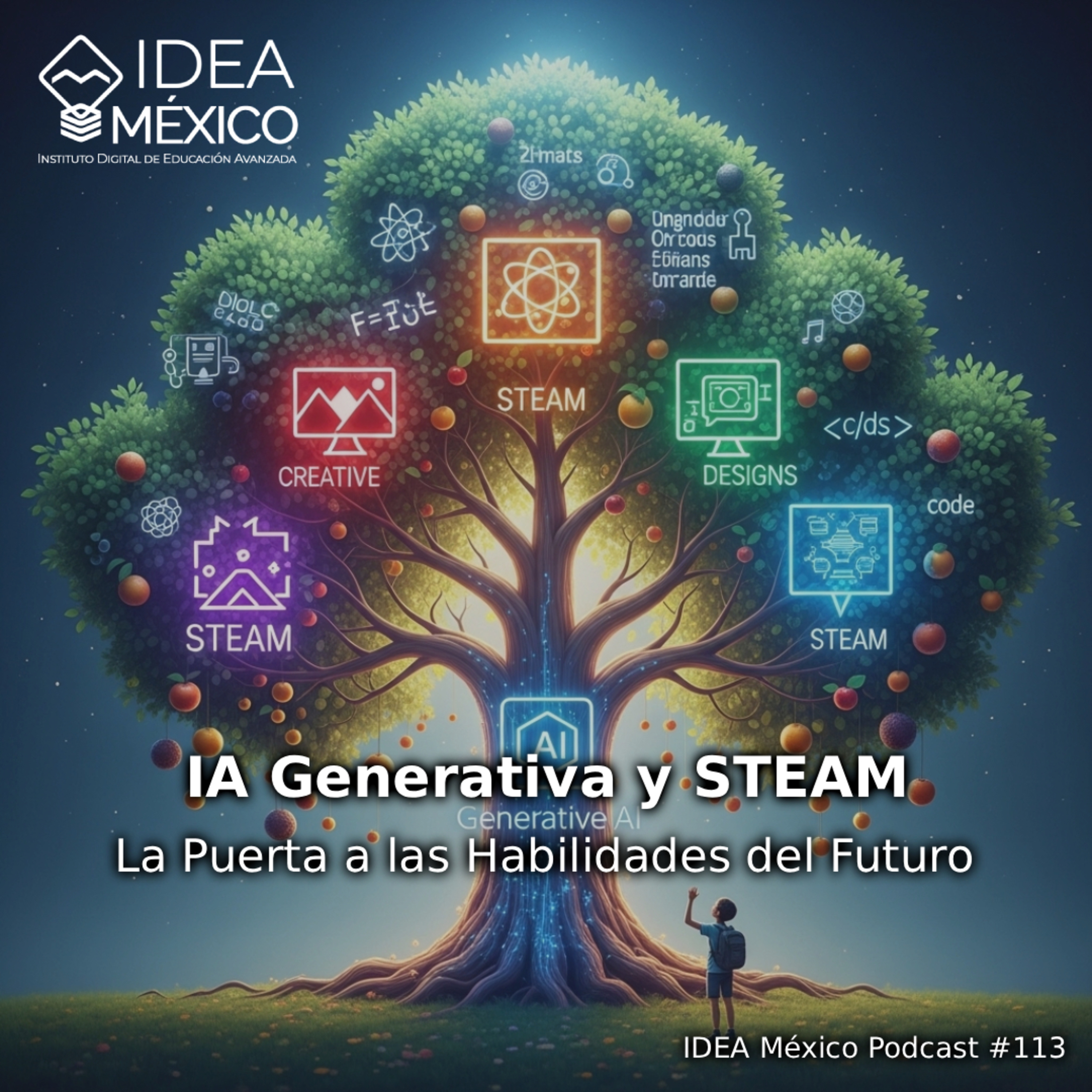 IA Generativa y STEAM - La Puerta a las Habilidades del Futuro episode artwork
