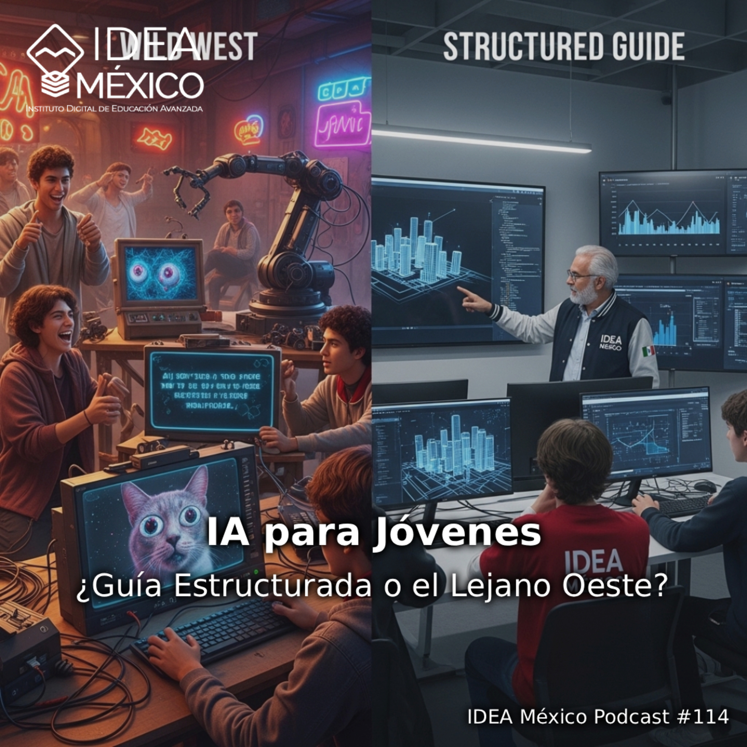 IA para Jóvenes - ¿Guía Estructurada o el Lejano Oeste? episode artwork