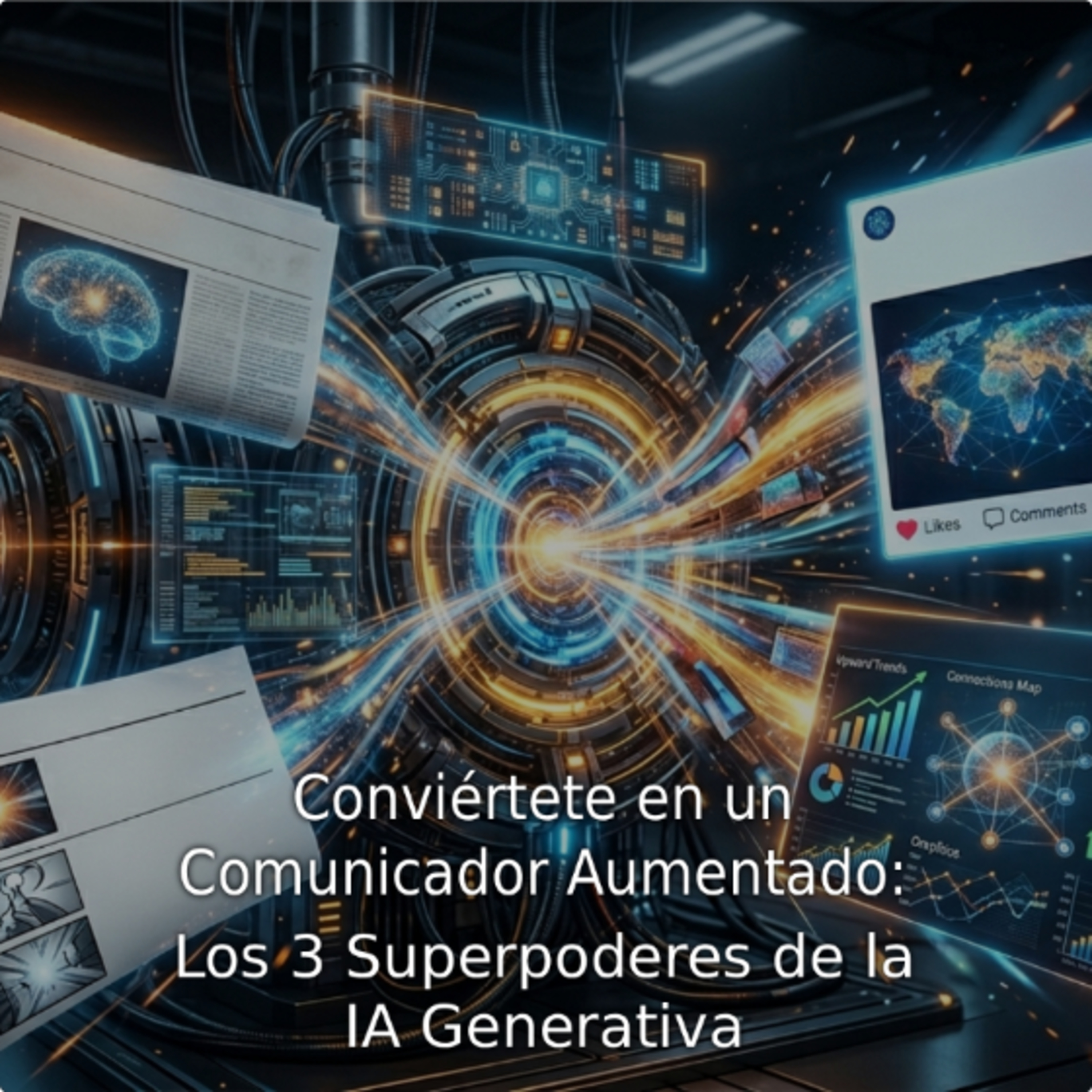 Conviértete en un Comunicador Aumentado: Los 3 Superpoderes de la IA Generativa episode artwork