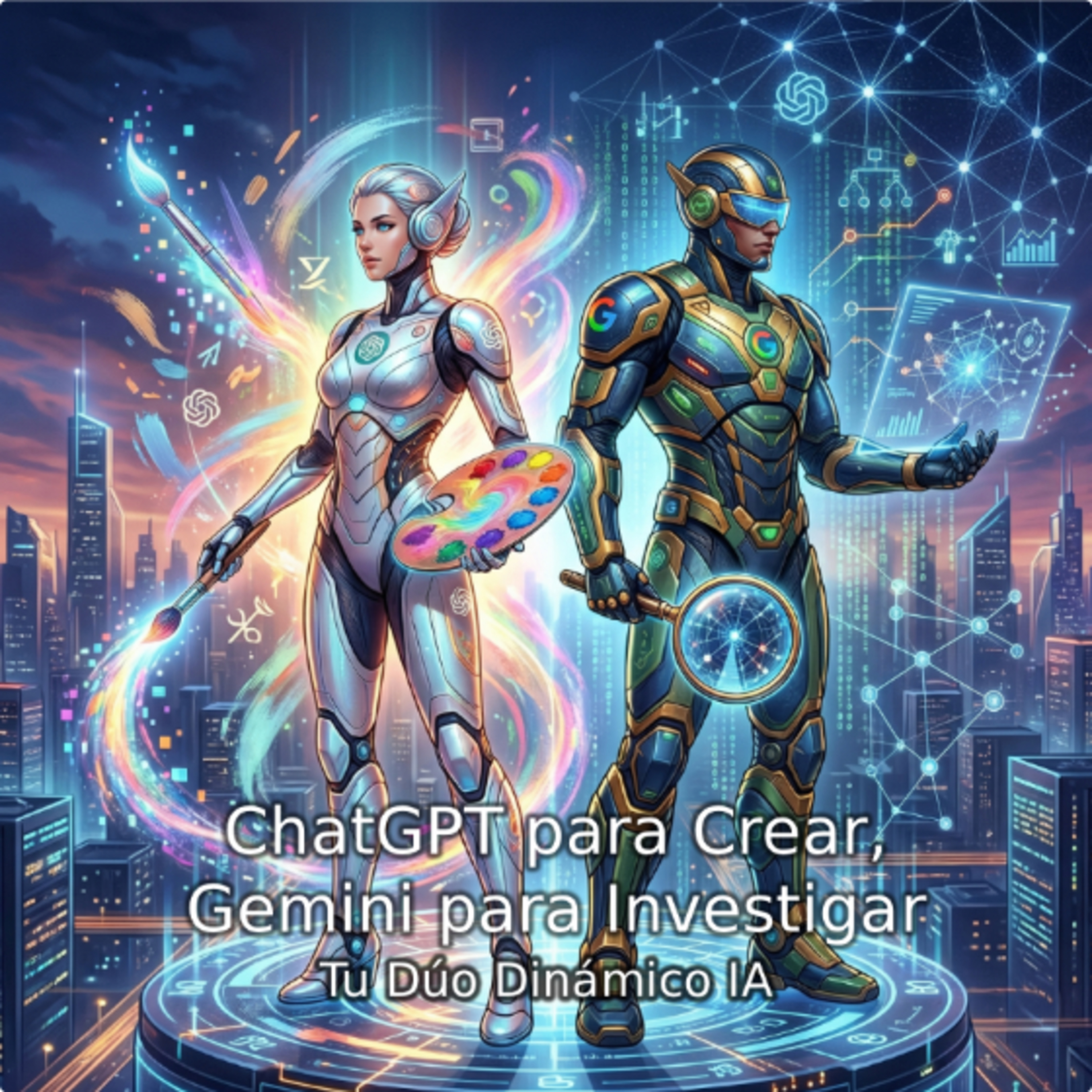 ChatGPT para Crear, Gemini para Investigar - Tu Dúo Dinámico IA
 episode artwork