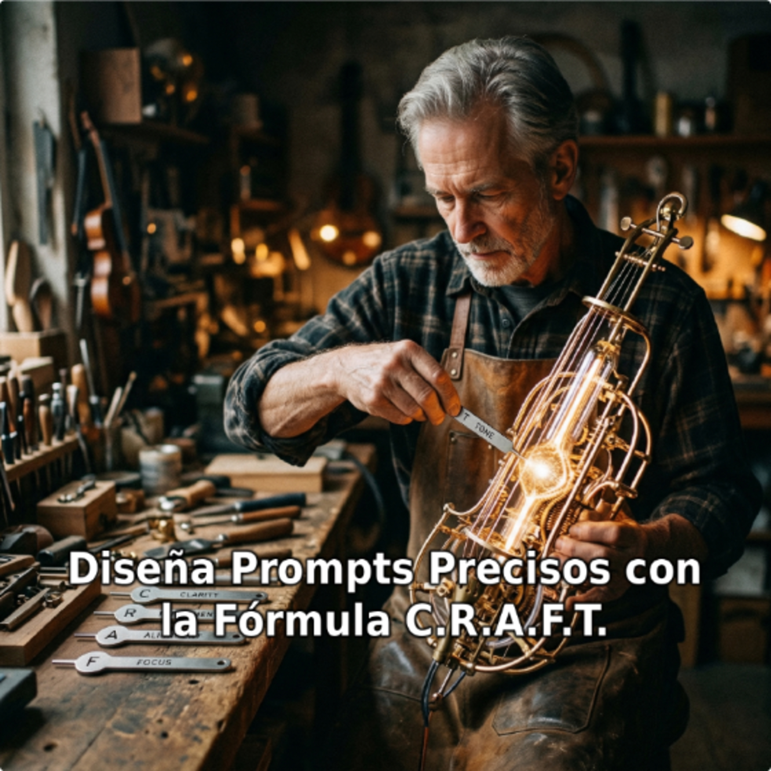 Diseña Prompts Precisos con la Fórmula C.R.A.F.T. episode artwork