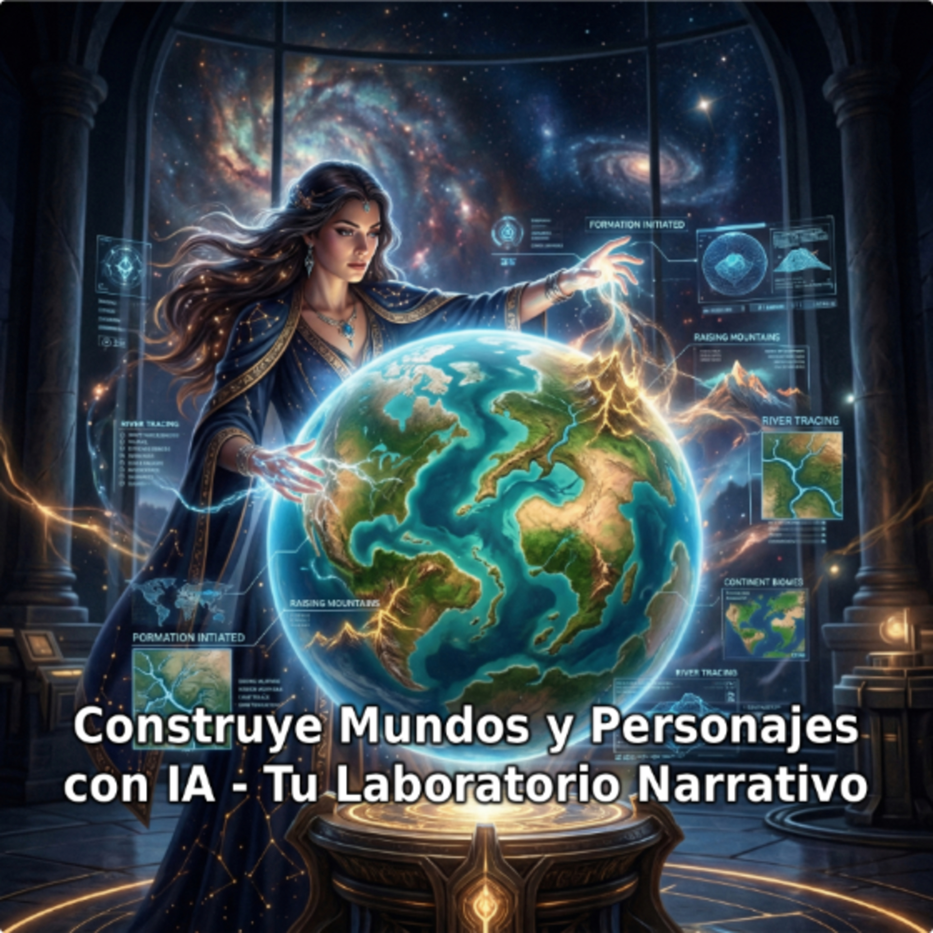 Construye Mundos y Personajes con IA - Tu Laboratorio Narrativo episode artwork