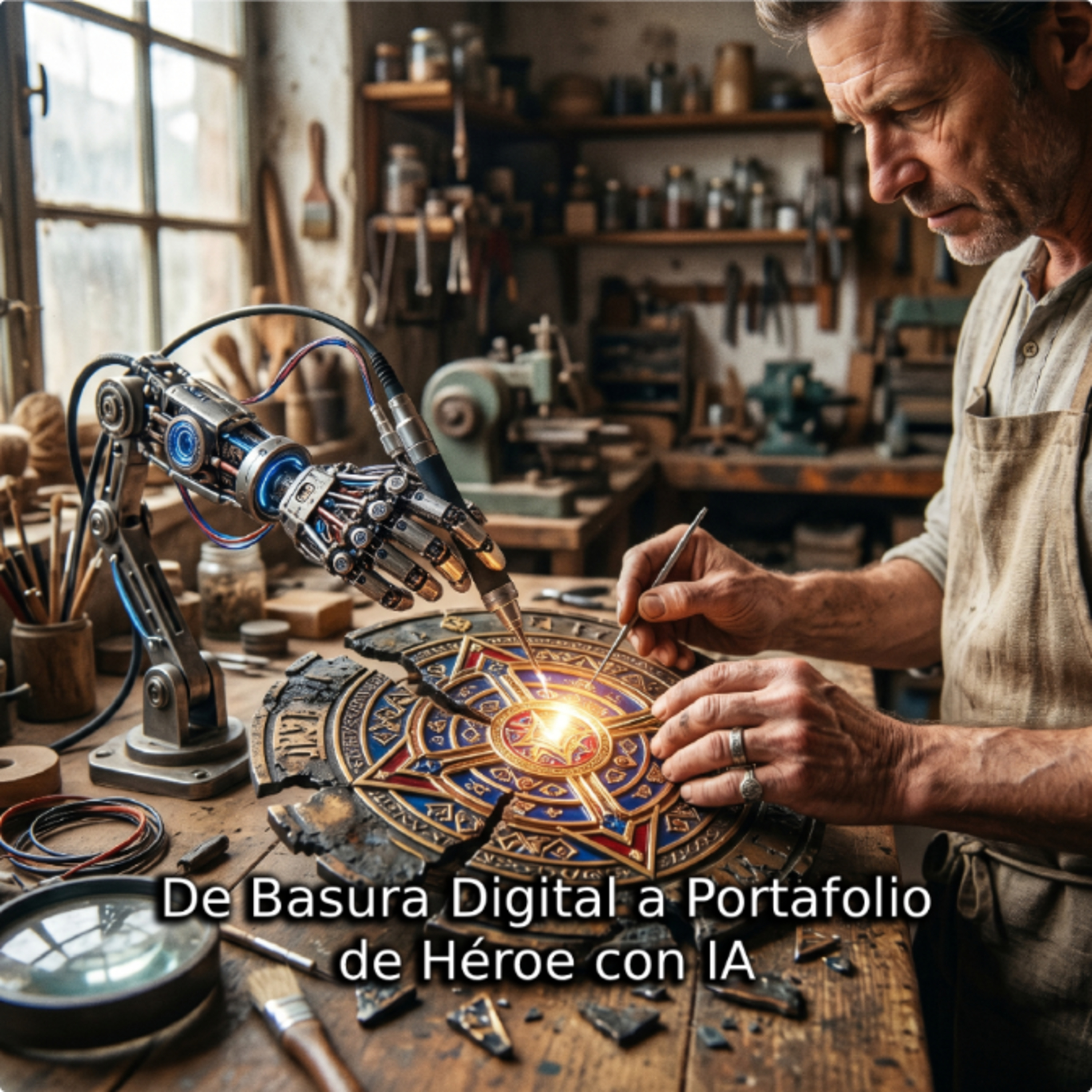 De Basura Digital a Portafolio de Héroe con IA episode artwork