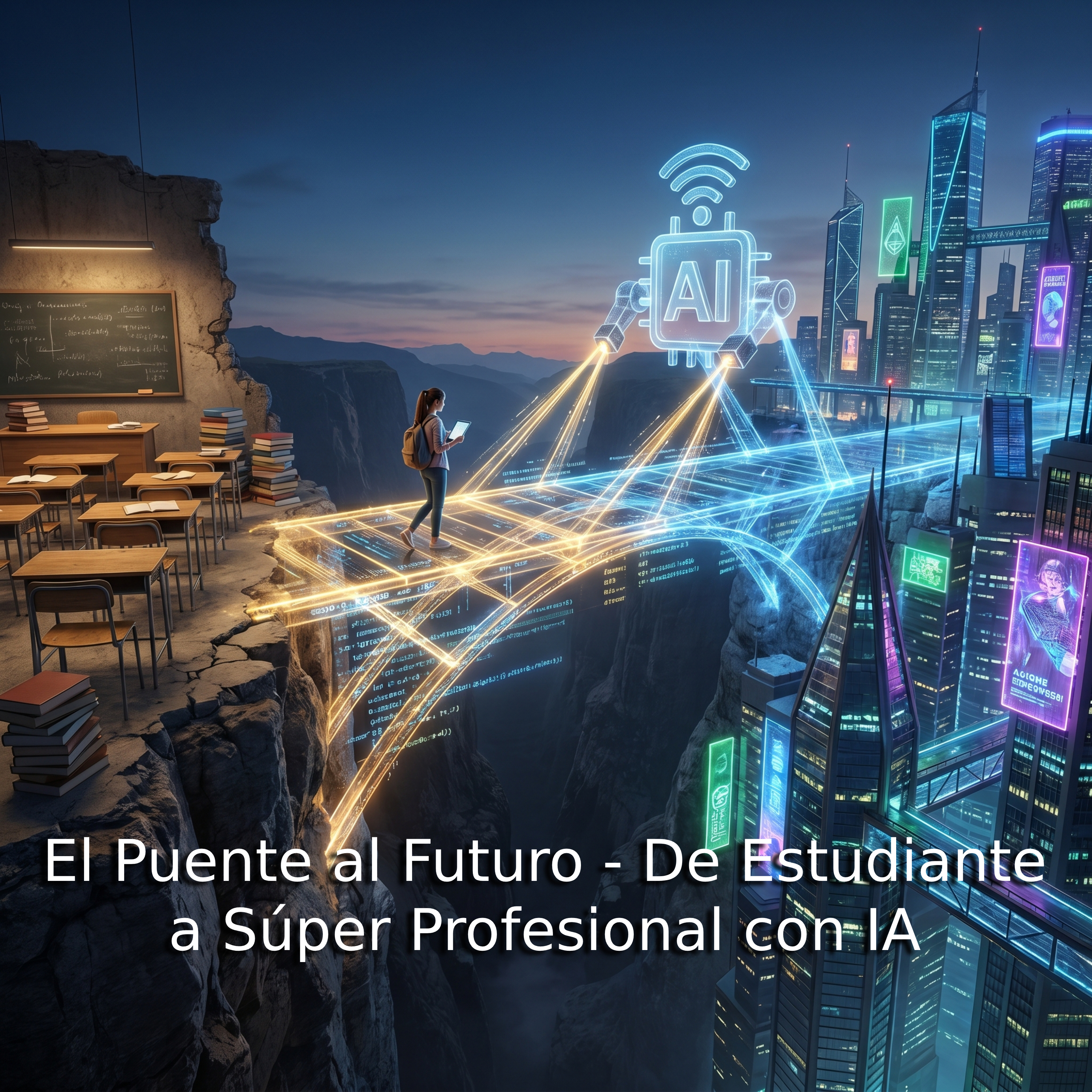 El Puente al Futuro - De Estudiante a Súper Profesional con IA episode artwork