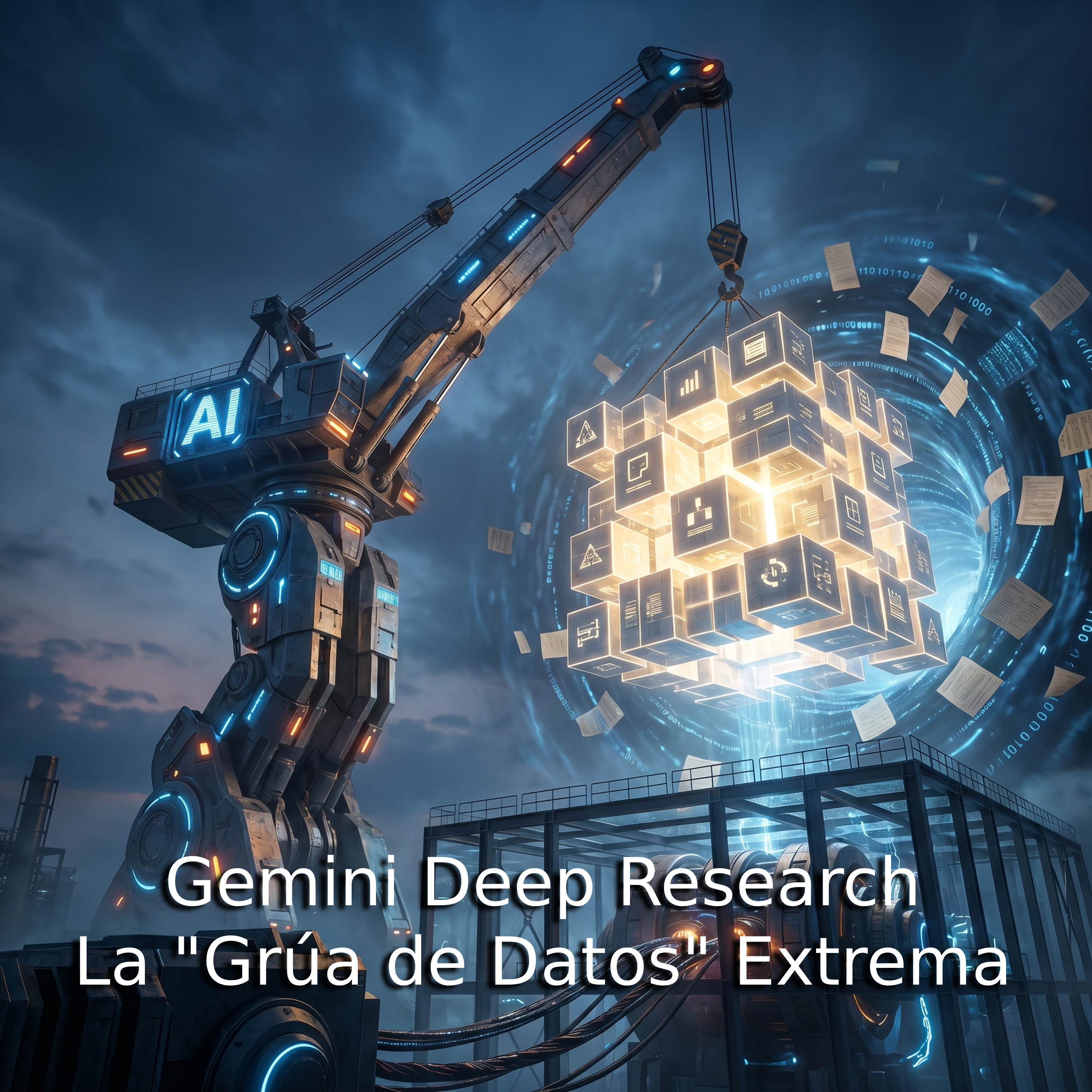 Gemini Deep Research - La "Grúa de Datos" Extrema episode artwork