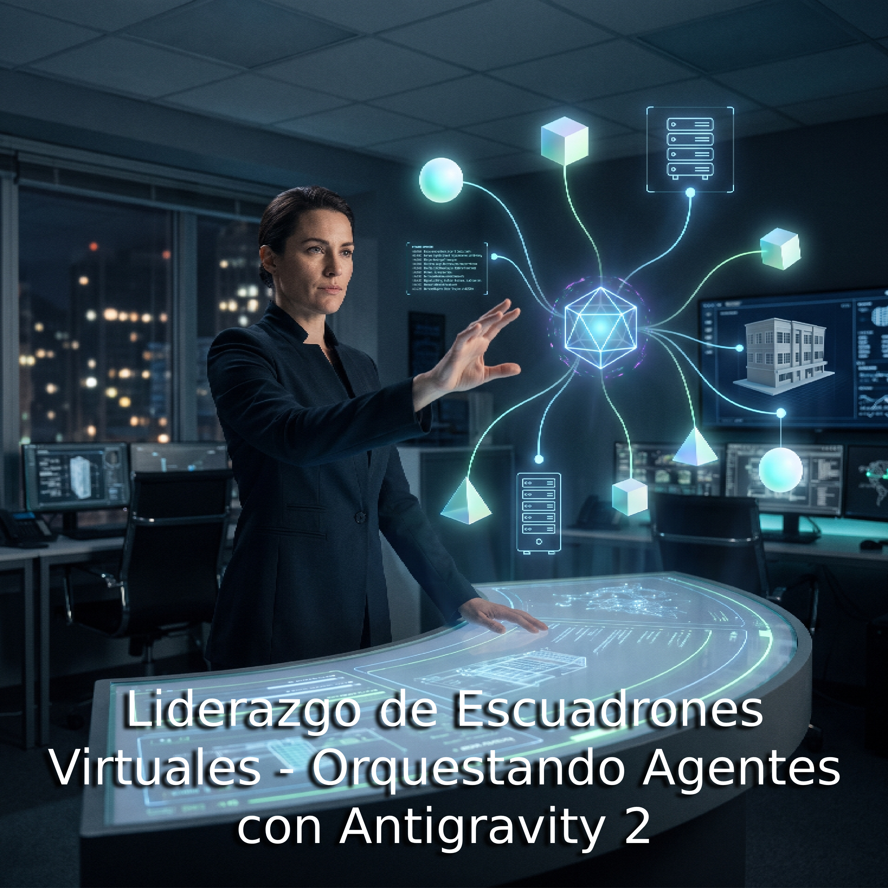 Liderazgo de Escuadrones Virtuales - Orquestando Agentes con Antigravity 2 episode artwork