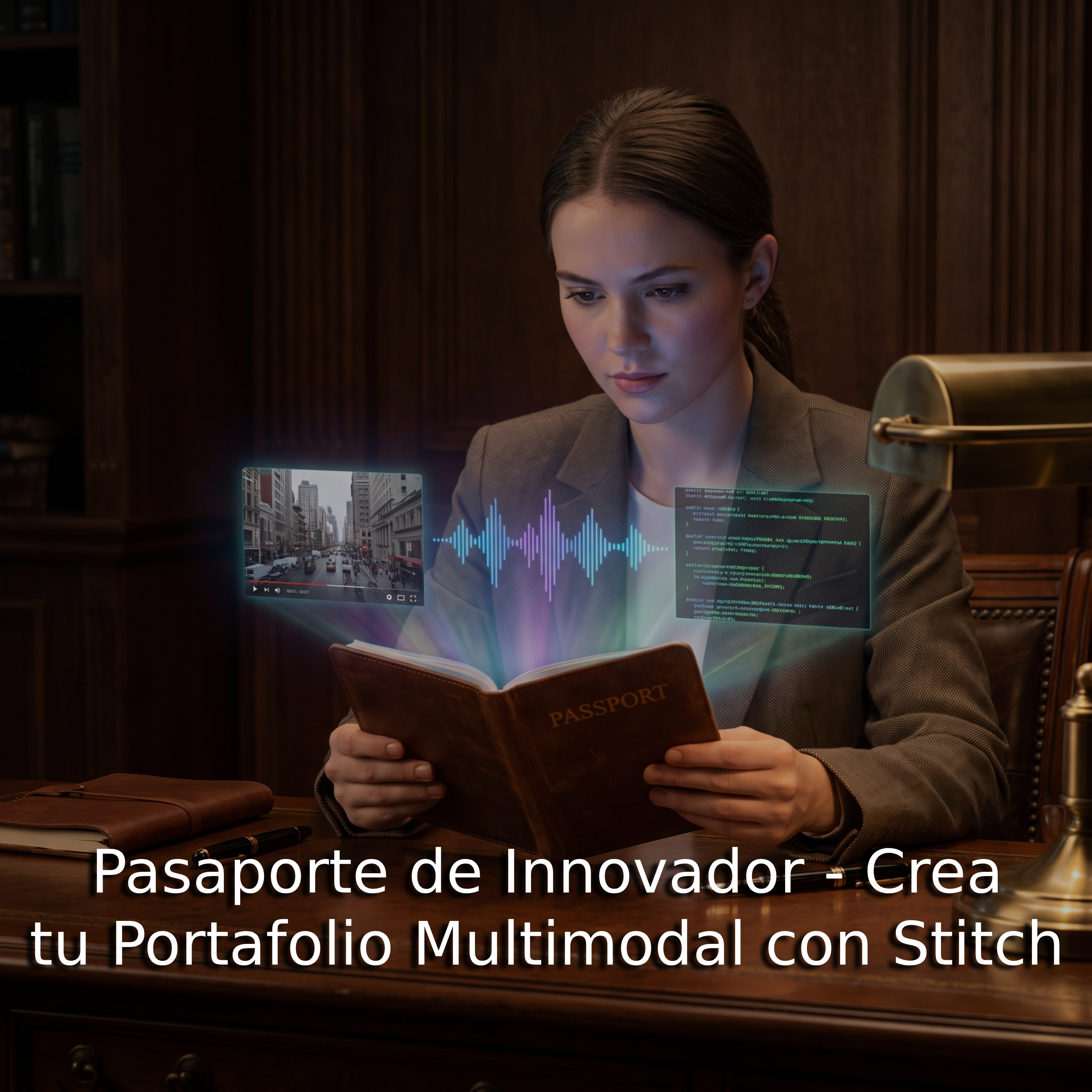 Pasaporte de Innovador - Crea tu Portafolio Multimodal con Stitch episode artwork