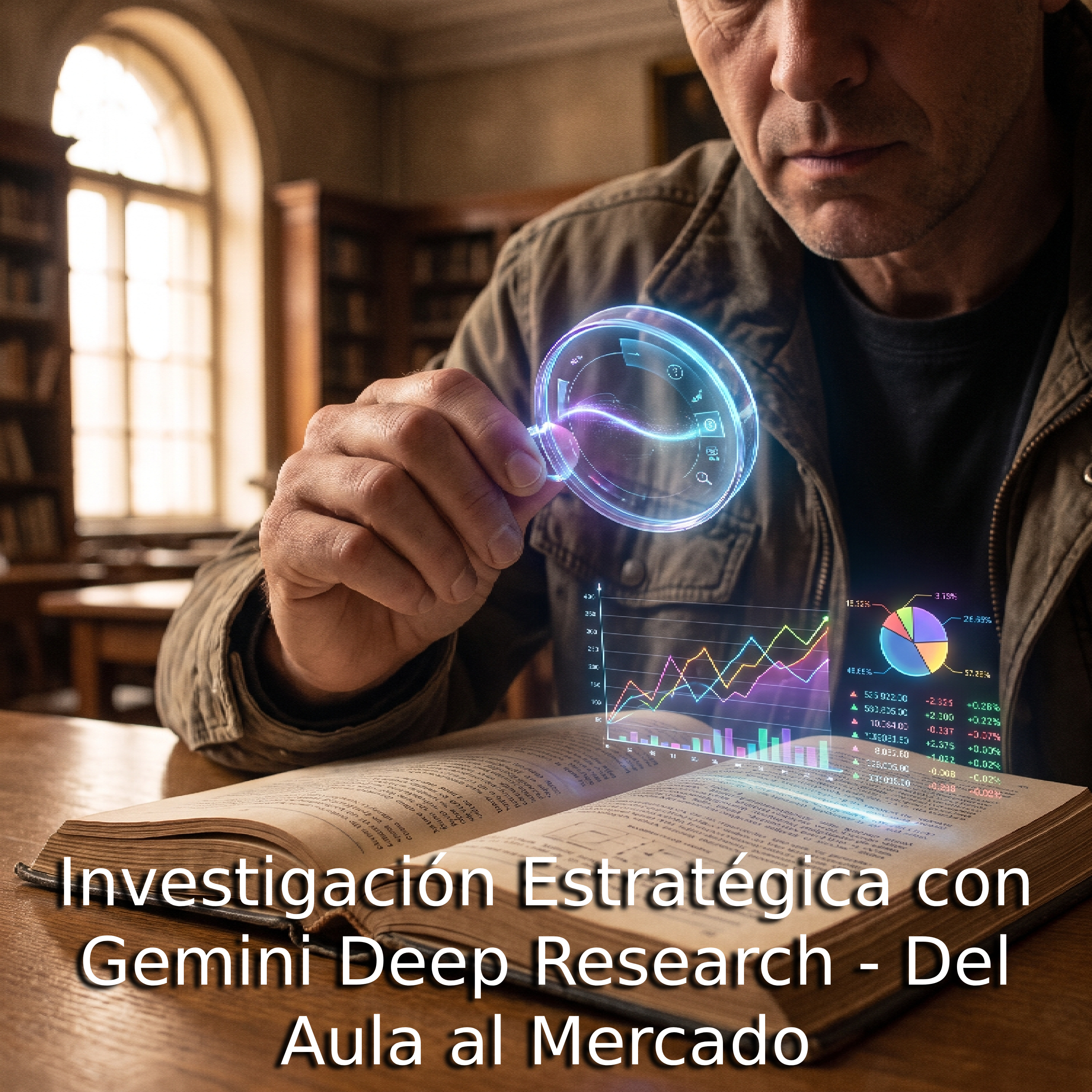 Investigación Estratégica con Gemini Deep Research - Del Aula al Mercado episode artwork