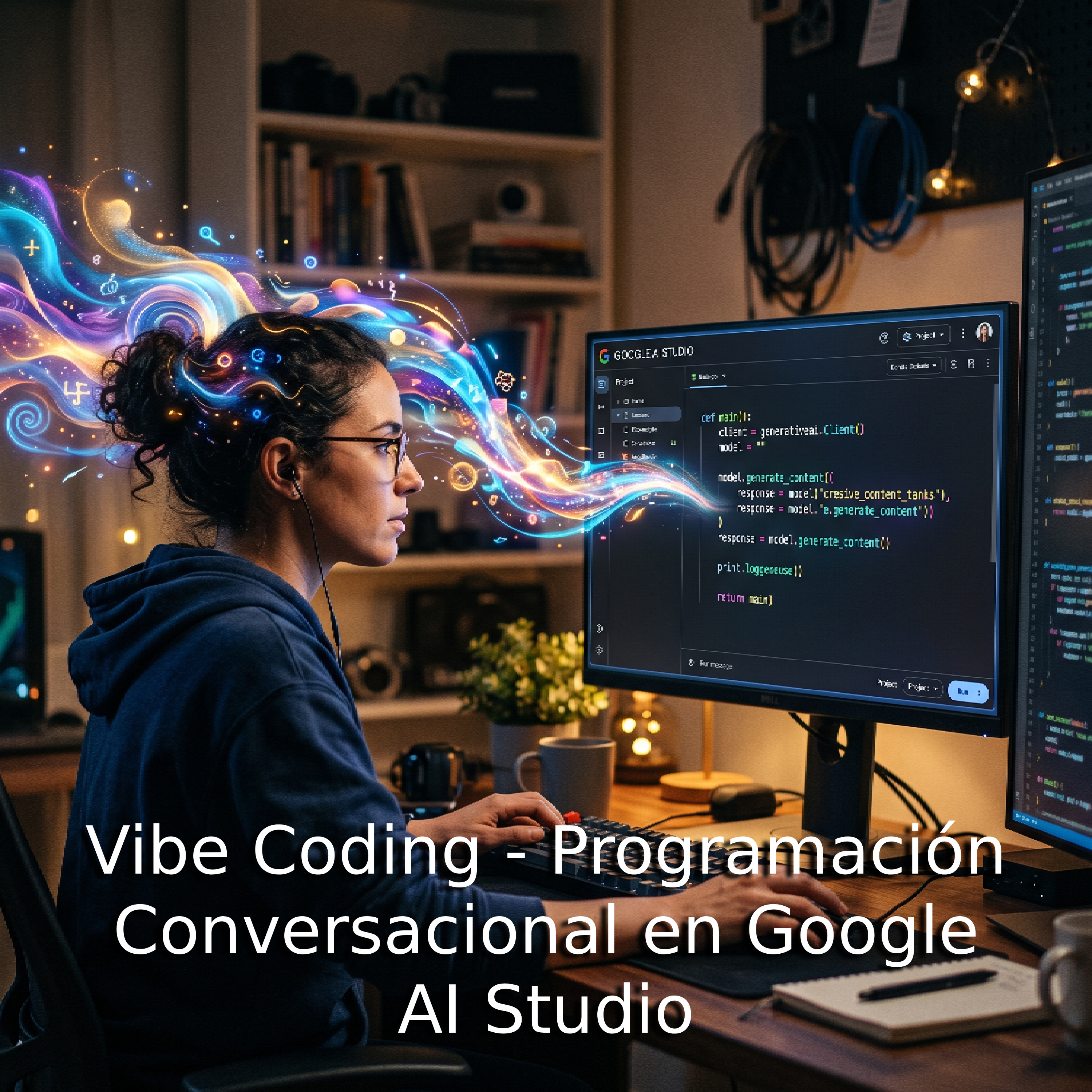 Vibe Coding - Programación Conversacional en Google AI Studio episode artwork