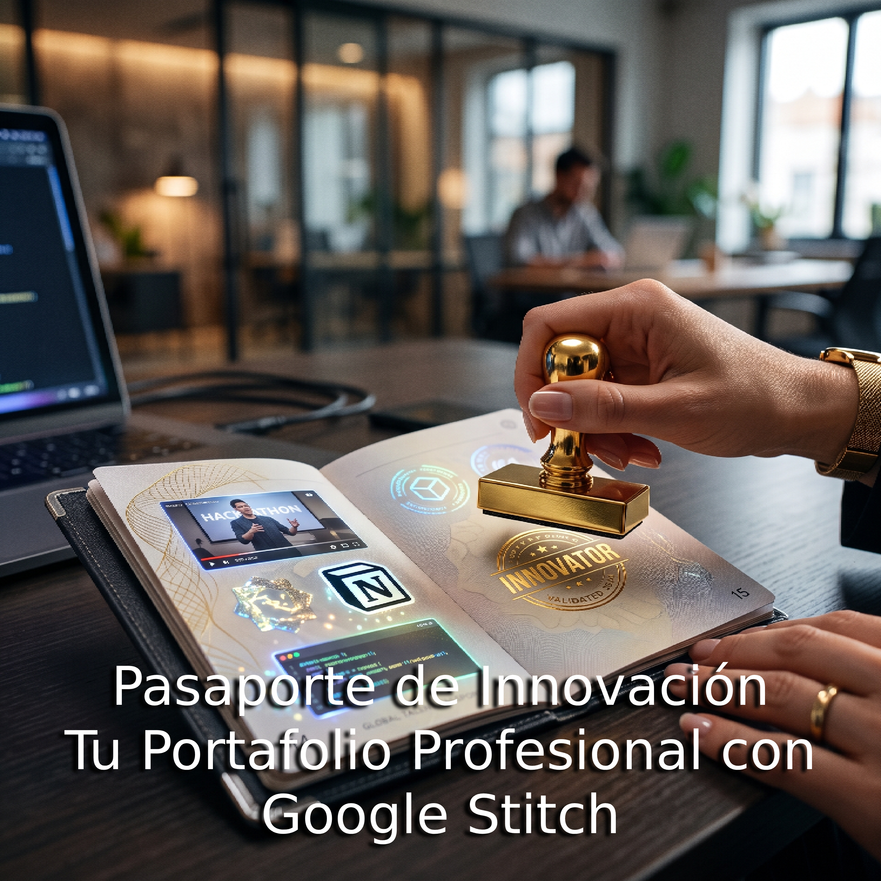 Pasaporte de Innovación - Tu Portafolio Profesional con Google Stitch episode artwork