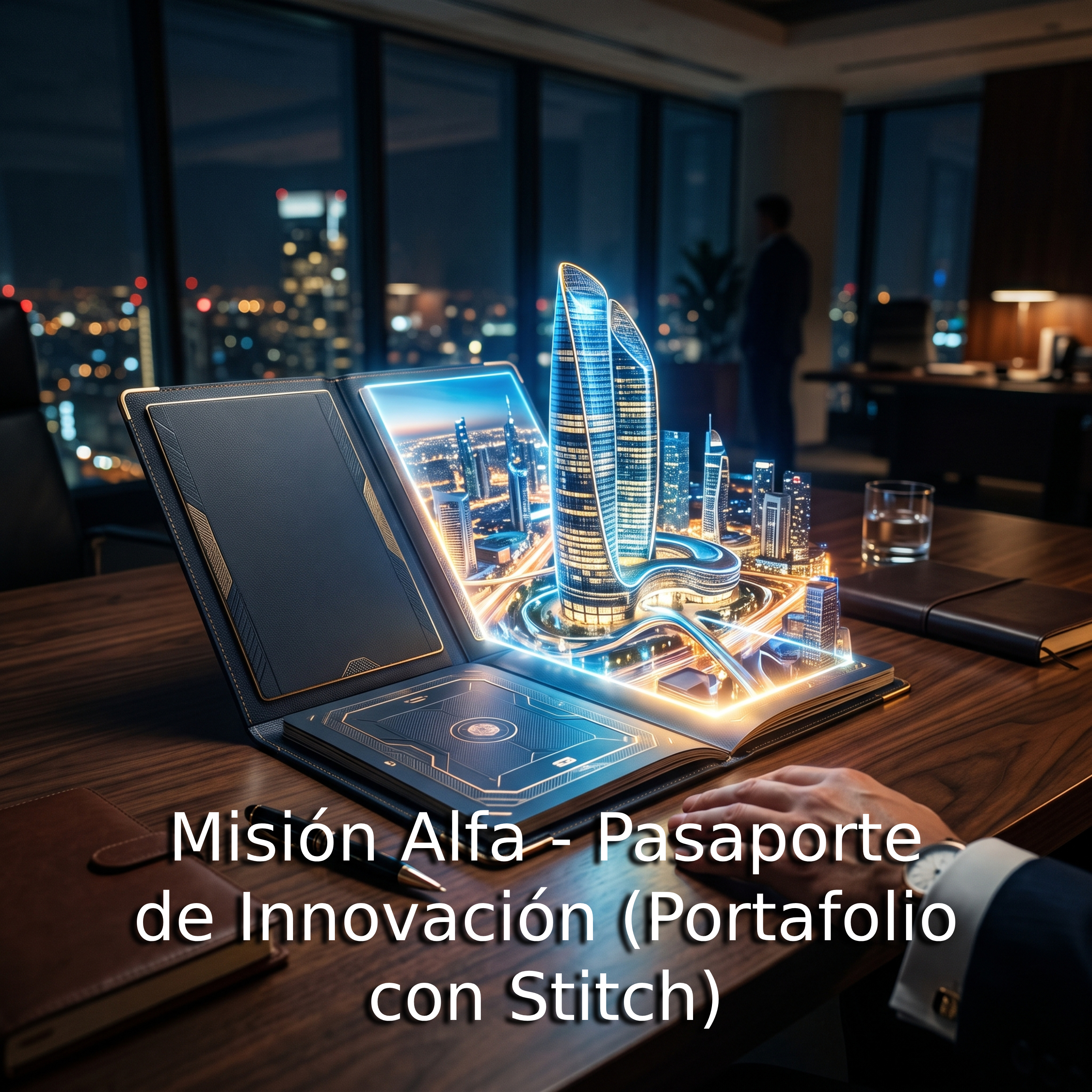 Misión Alfa - Pasaporte de Innovación (Portafolio con Stitch) episode artwork