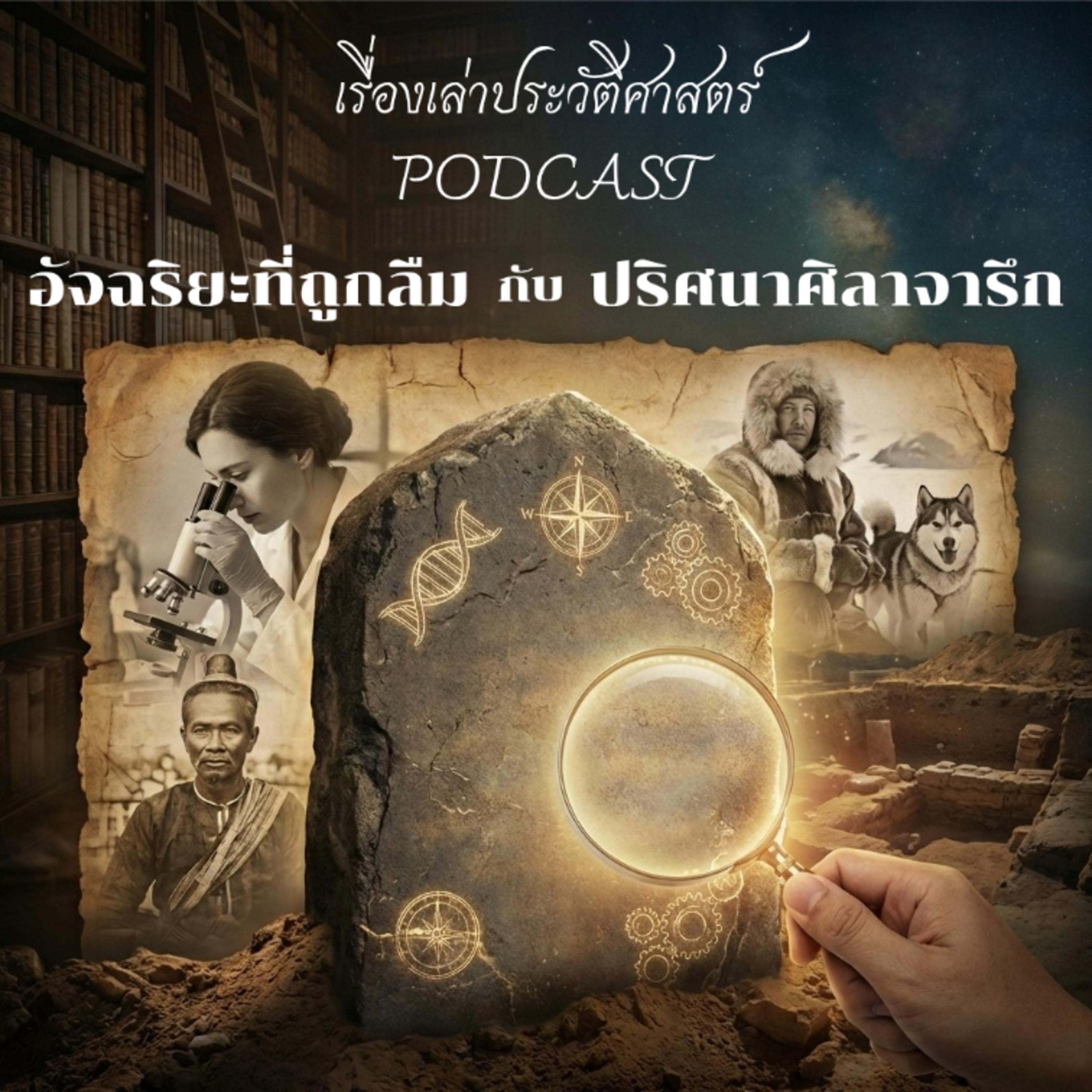 อัจฉริยะที่ถูกลืมกับปริศนาศิลาจารึก episode artwork