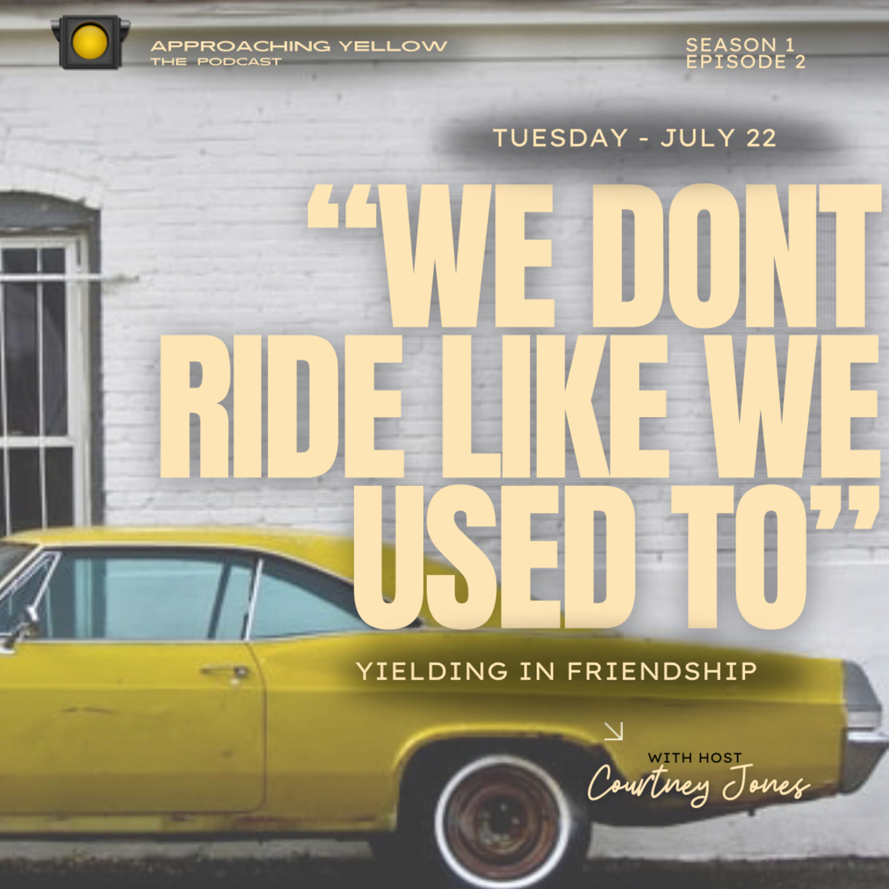 We Don’t Ride Like We Used To
