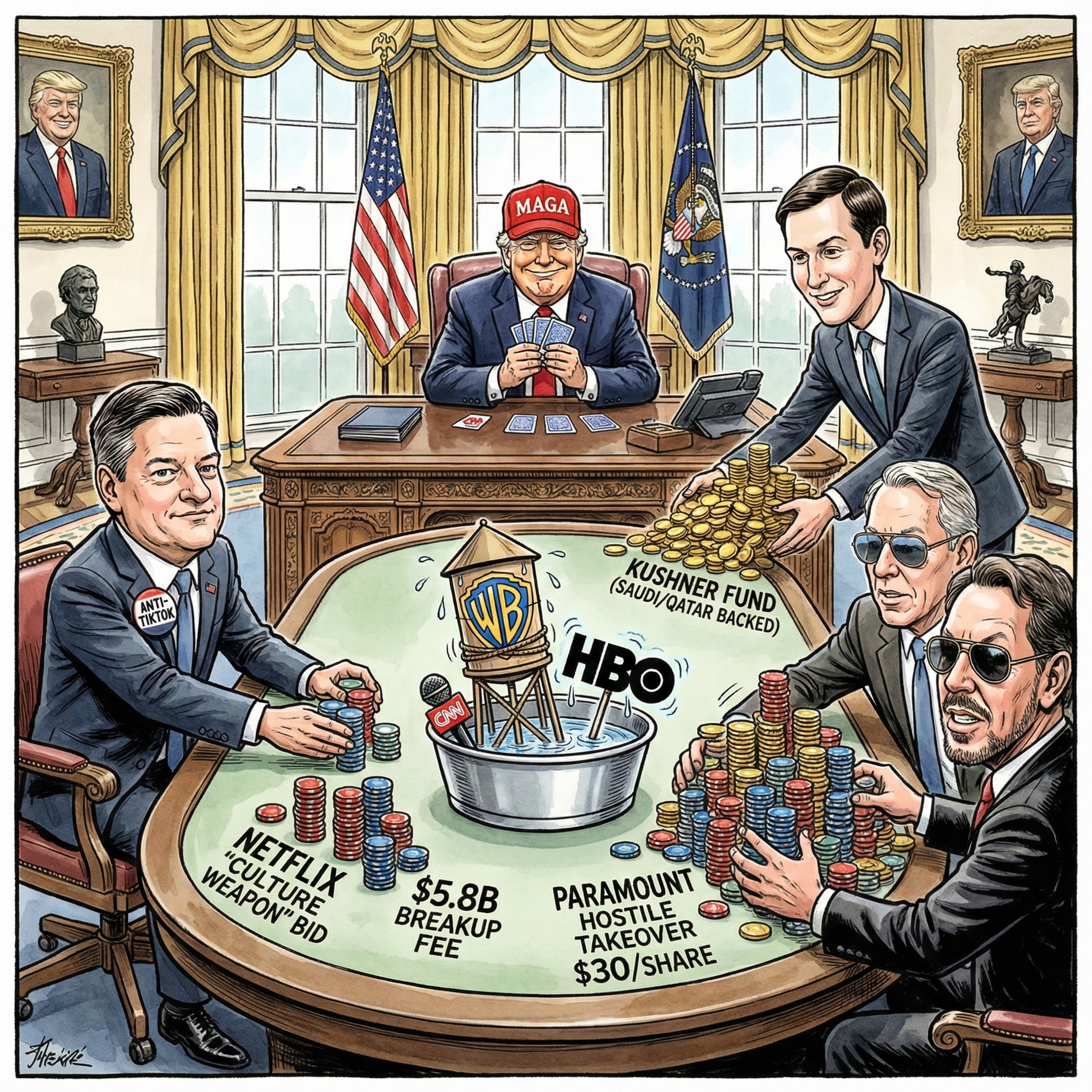 [阿跪回來了!!!]第80集- Netflix可能因為中東地緣政治吞不下HBO，CNN會變Truth News？ episode artwork
