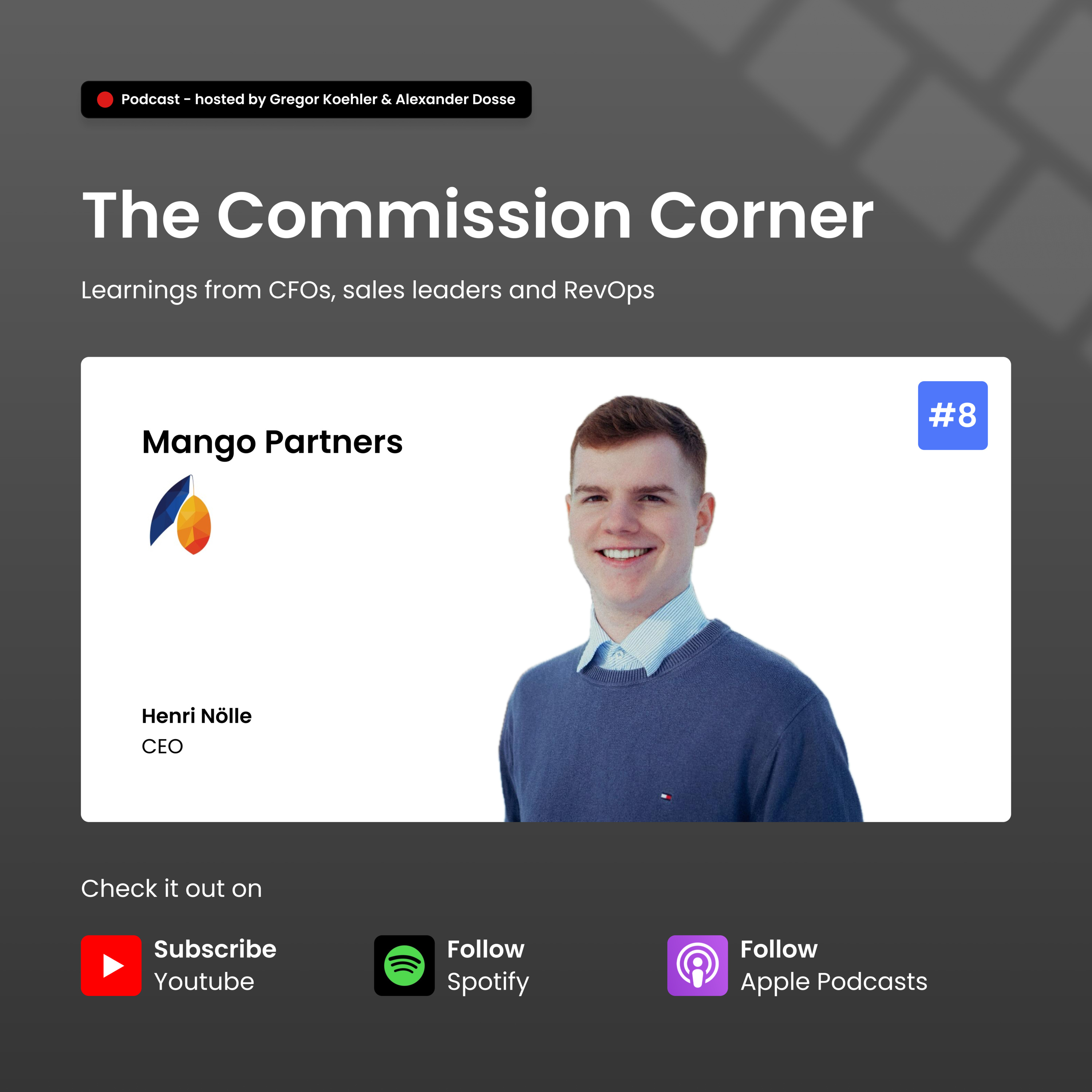 The Commission Corner - Learnings from CFOs, Sales leaders and RevOps