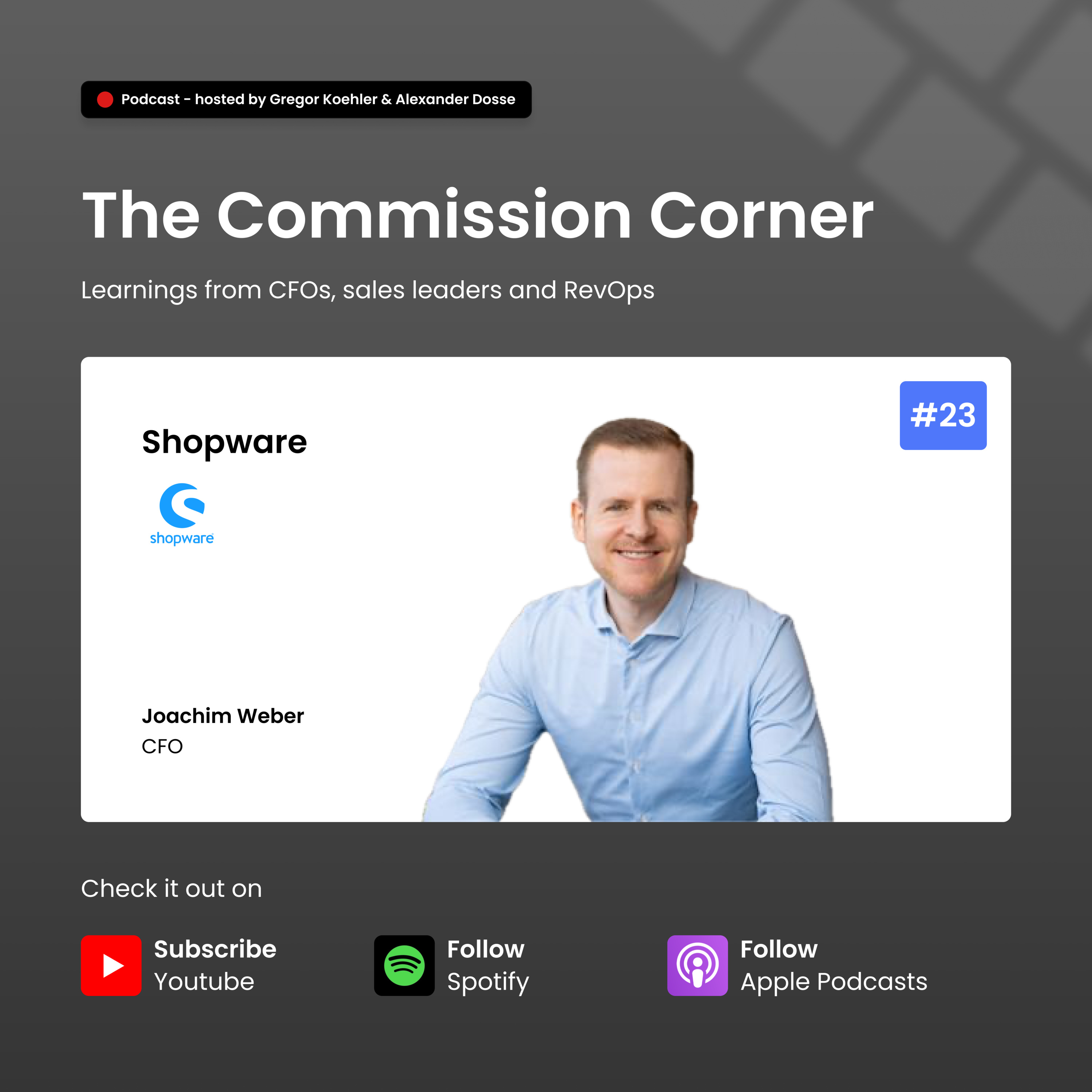 The Commission Corner - Learnings from CFOs, Sales leaders and RevOps