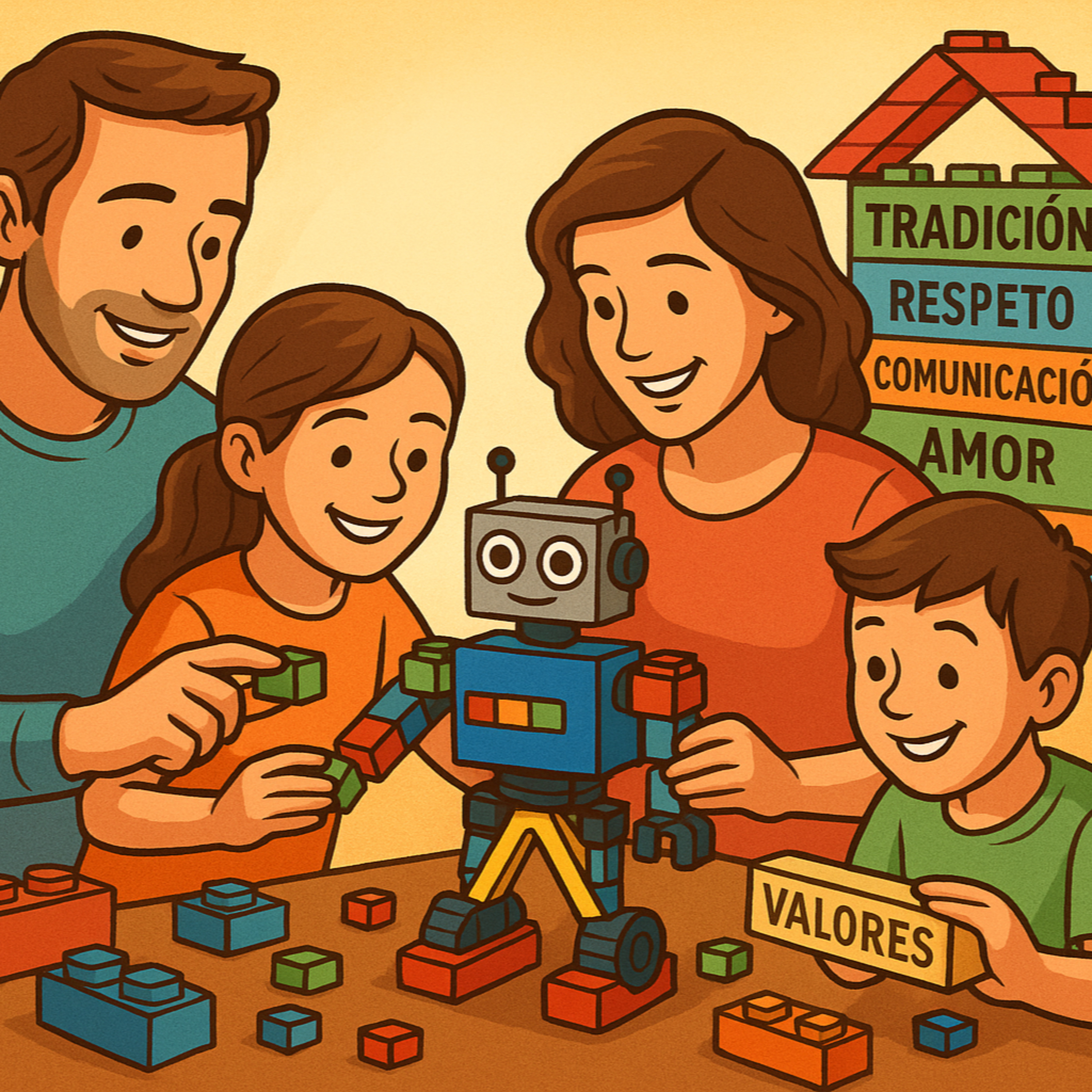 IH#06-STEAM "Construyendo Juntos: De Bloques de Robot a Cimientos Familiares Sólidos" episode artwork