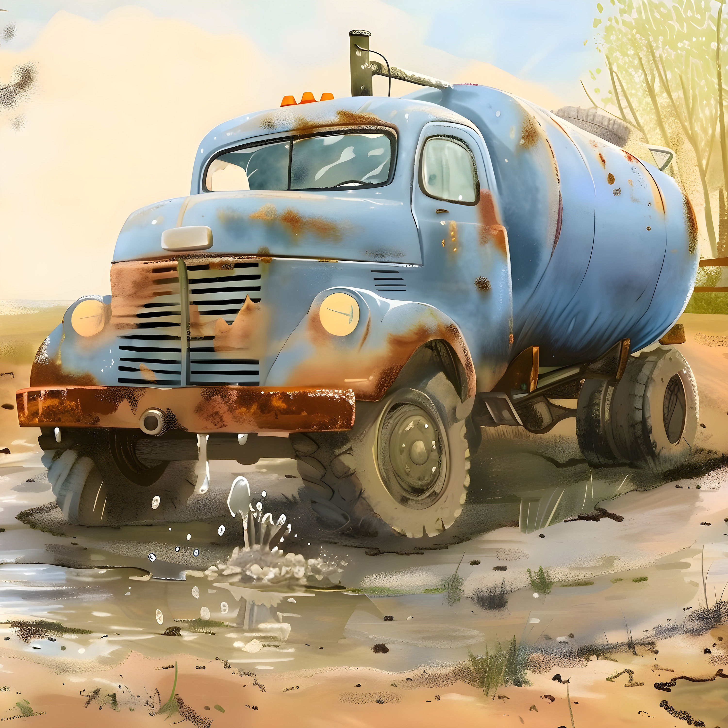 Wally, el camión cisterna con gotera episode artwork