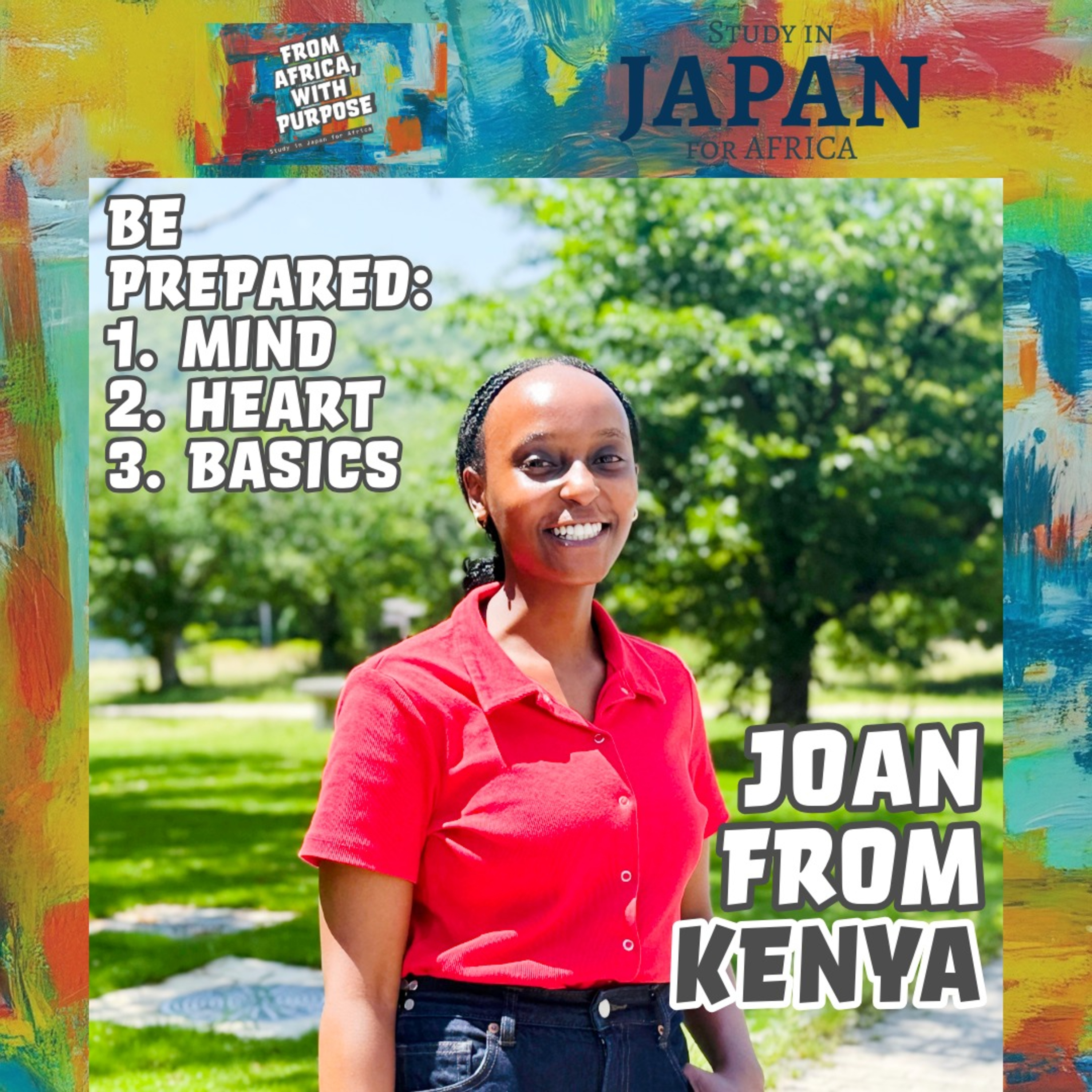 Kenya Student in Japan | Joan Sisole’s Medical Anthropology Journey & Survival Tips. From Africa Ep6