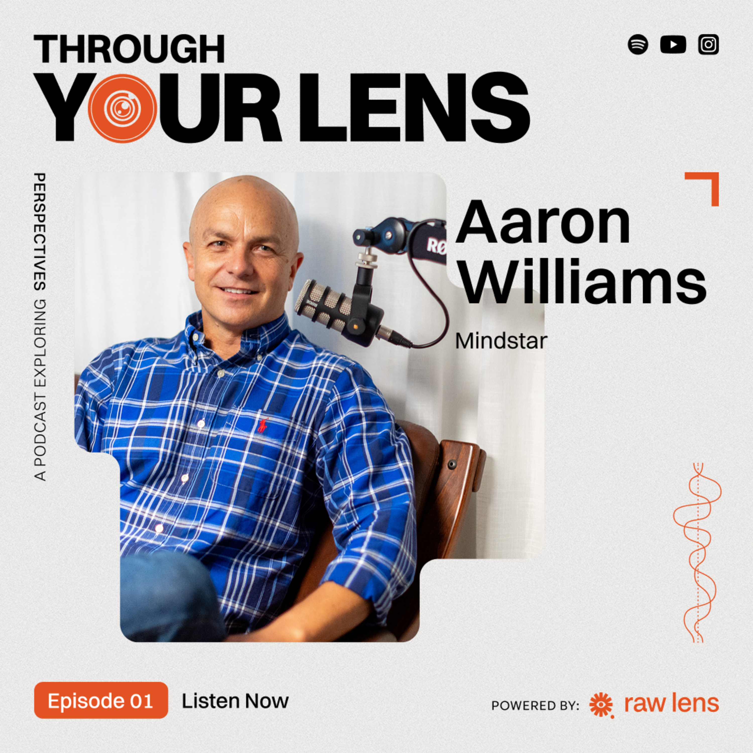 #1: Aaron Williams - The Stress Pandemic, Earning Happiness and Finding Peace. episode artwork