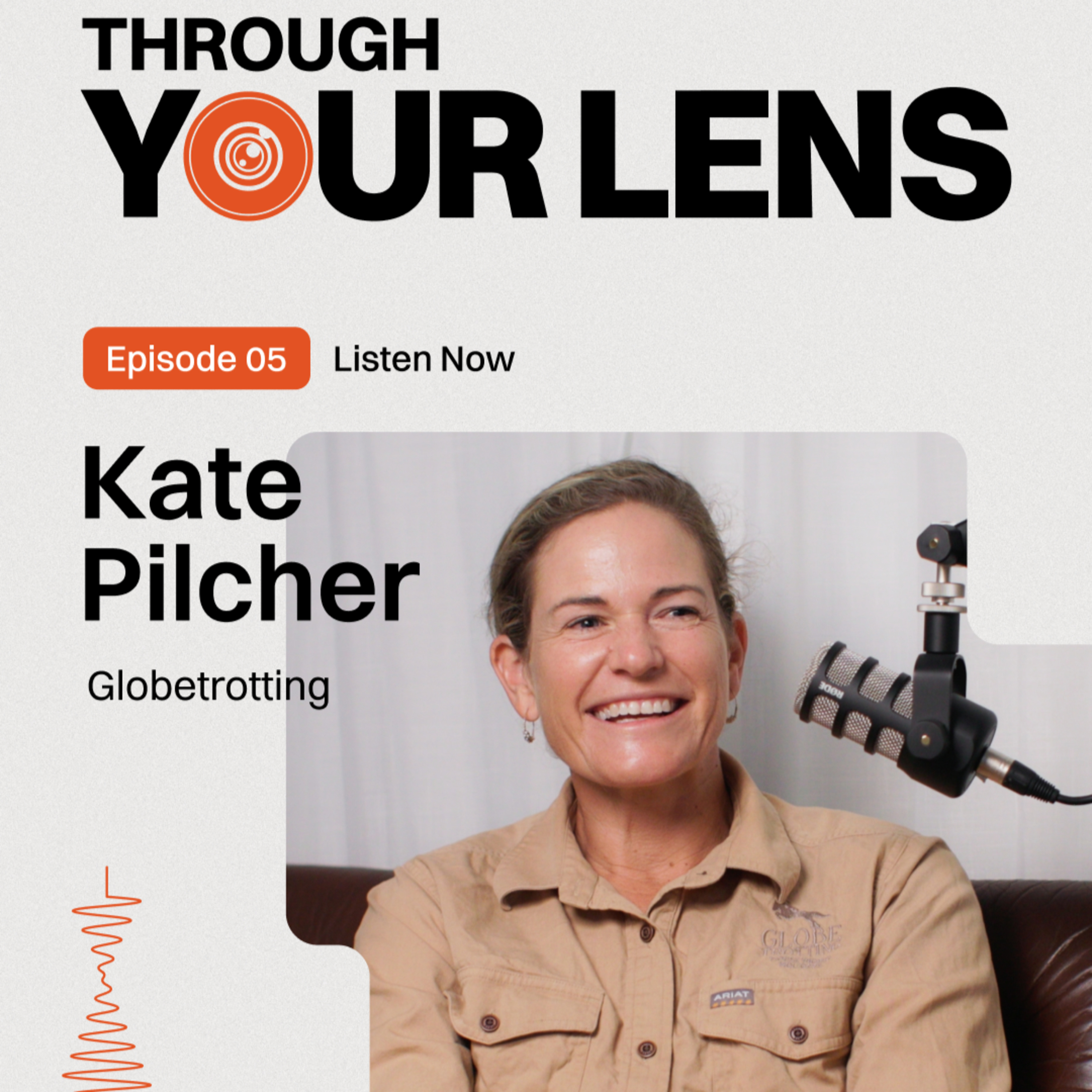 #5: Kate Pilcher - Surviving Lions, Wild Proposals, and A life of Adventure. episode artwork