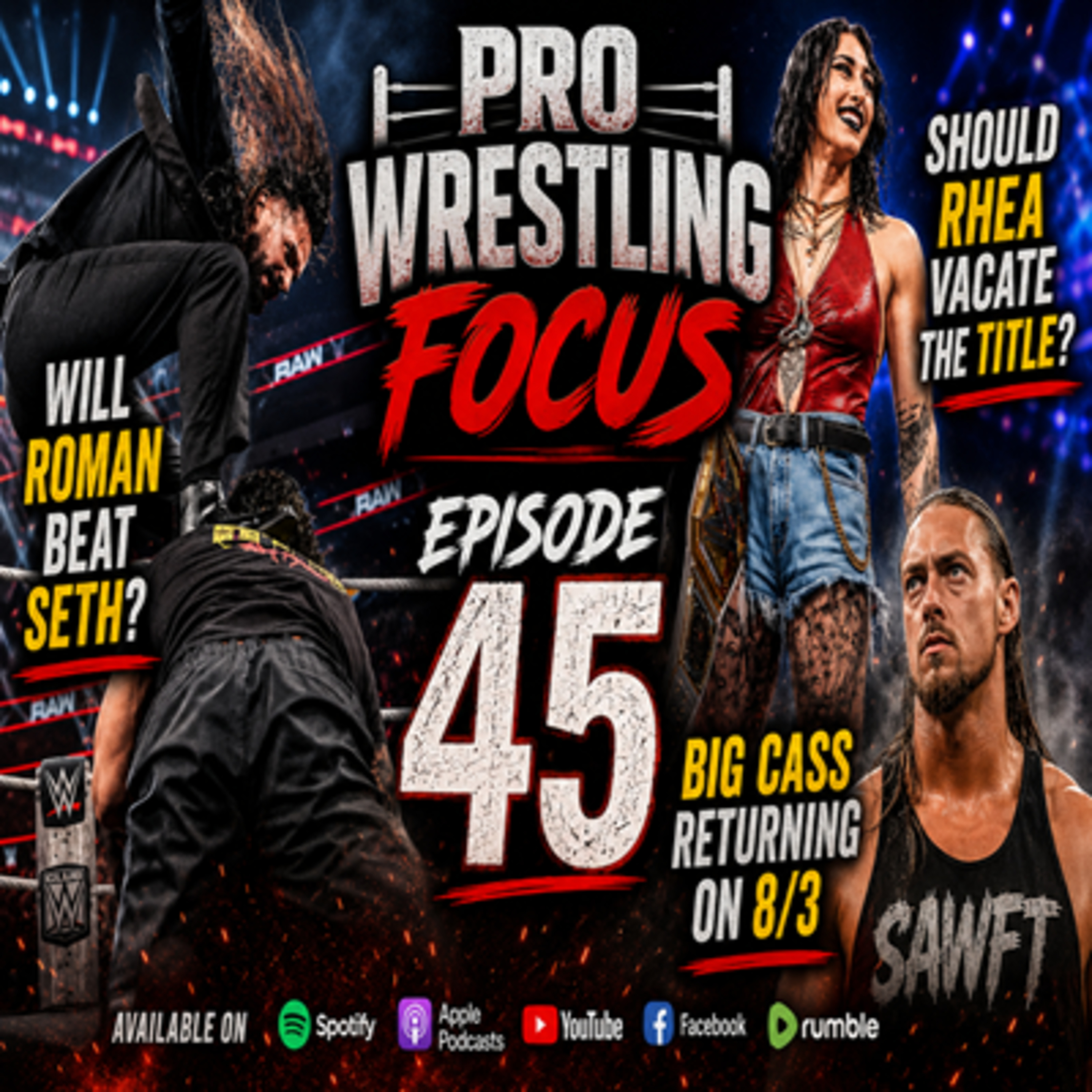 Roman Reigns vs Seth Rollins Just Got PERSONAL... Plus Rhea Ripley Controversy episode artwork