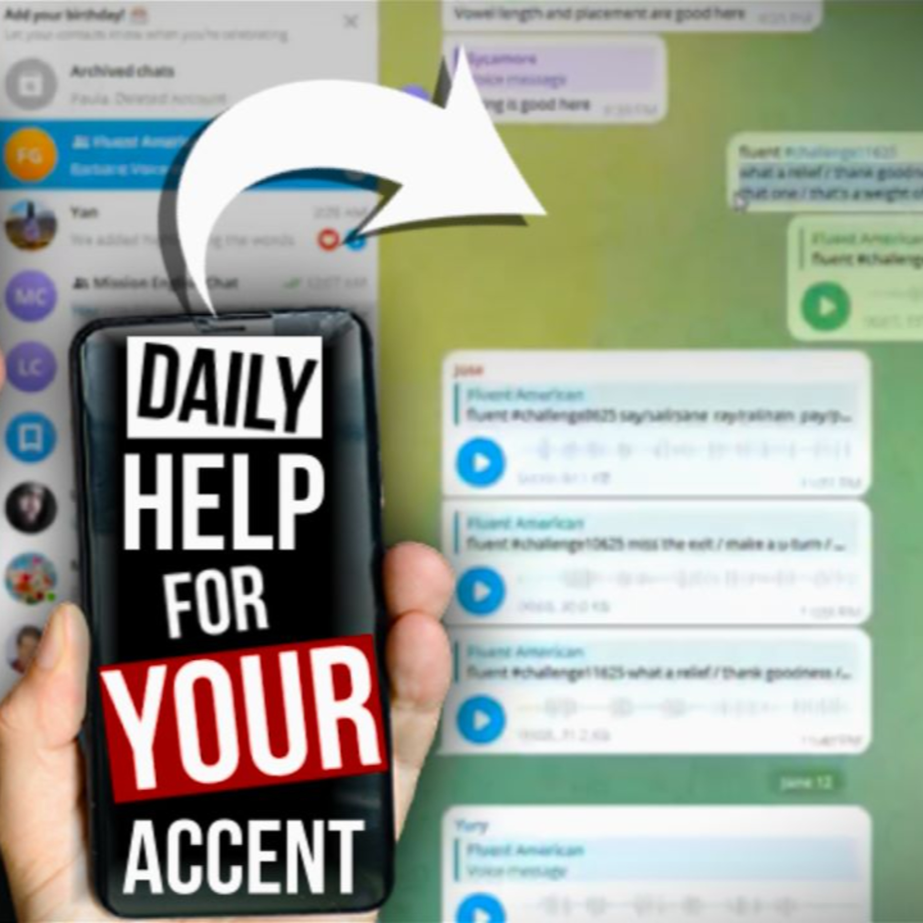 How To Get Accent Help From Native Speakers Every Day episode artwork