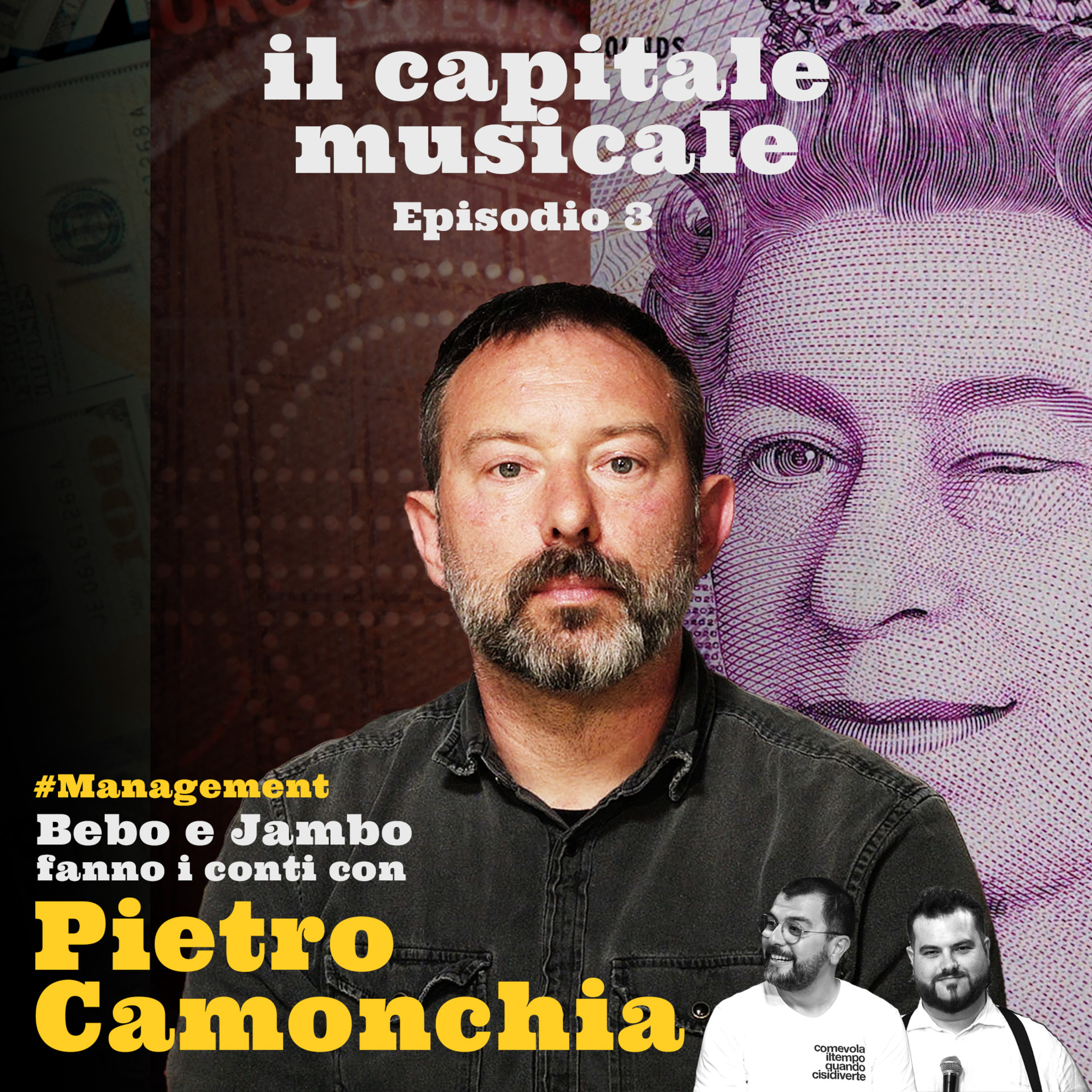 “Pietro Camonchia: nu-metal, nuovo cantautorato e Sanremo?" #management | il Capitale Musicale Ep.3 episode artwork