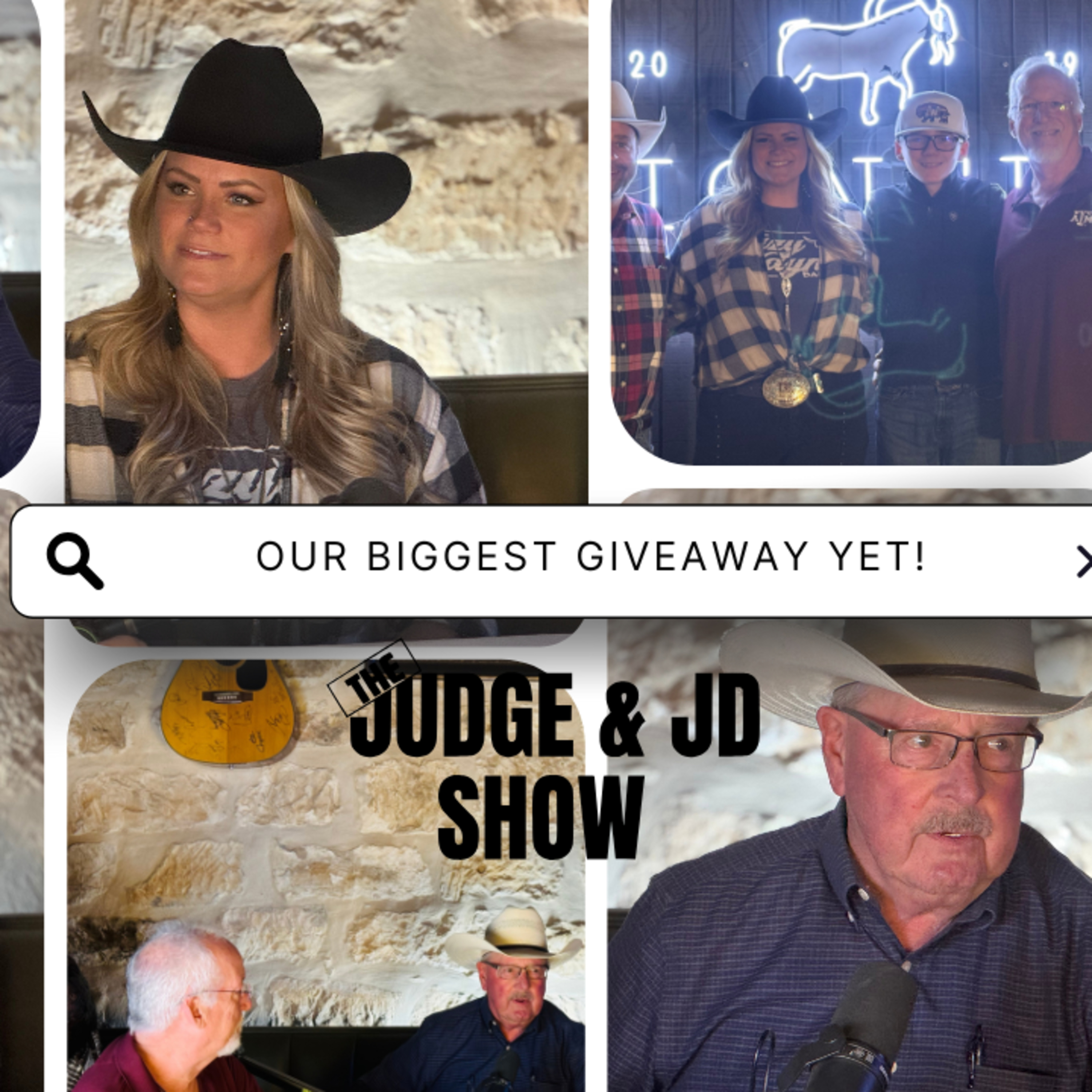 The Judge and JD Show - Wild Game Dinner Details, New Music from Cynthia Rausch & Our Biggest Giveaway Yet!