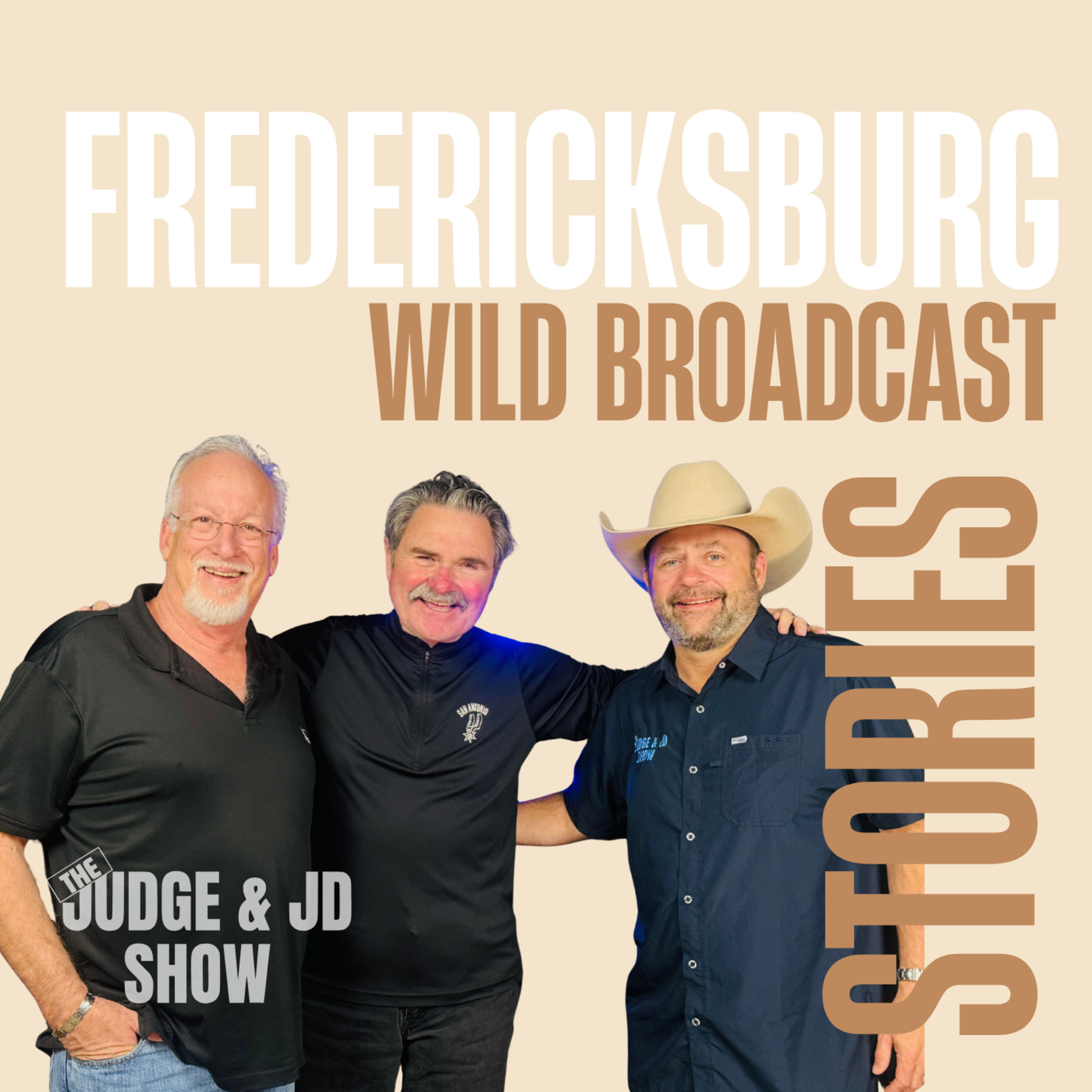 The Judge and JD Show - Fredericksburg’s Spurs Town Meets the Spurs’ Voice: Bill Schoening