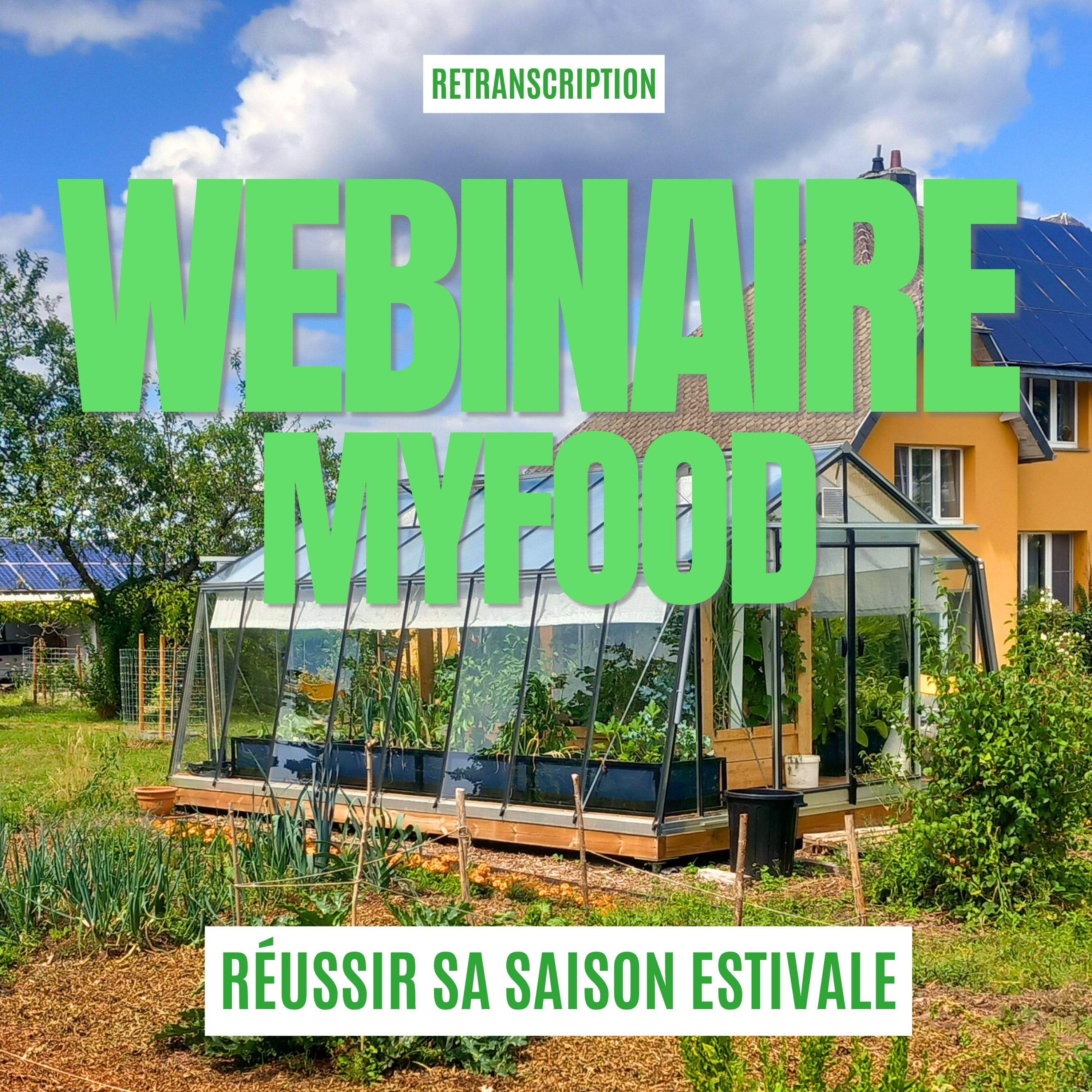 Faire face à la chaleur pour une saison estivale réussie - Webinaire Myfood n°42 - Épisode #2 episode artwork
