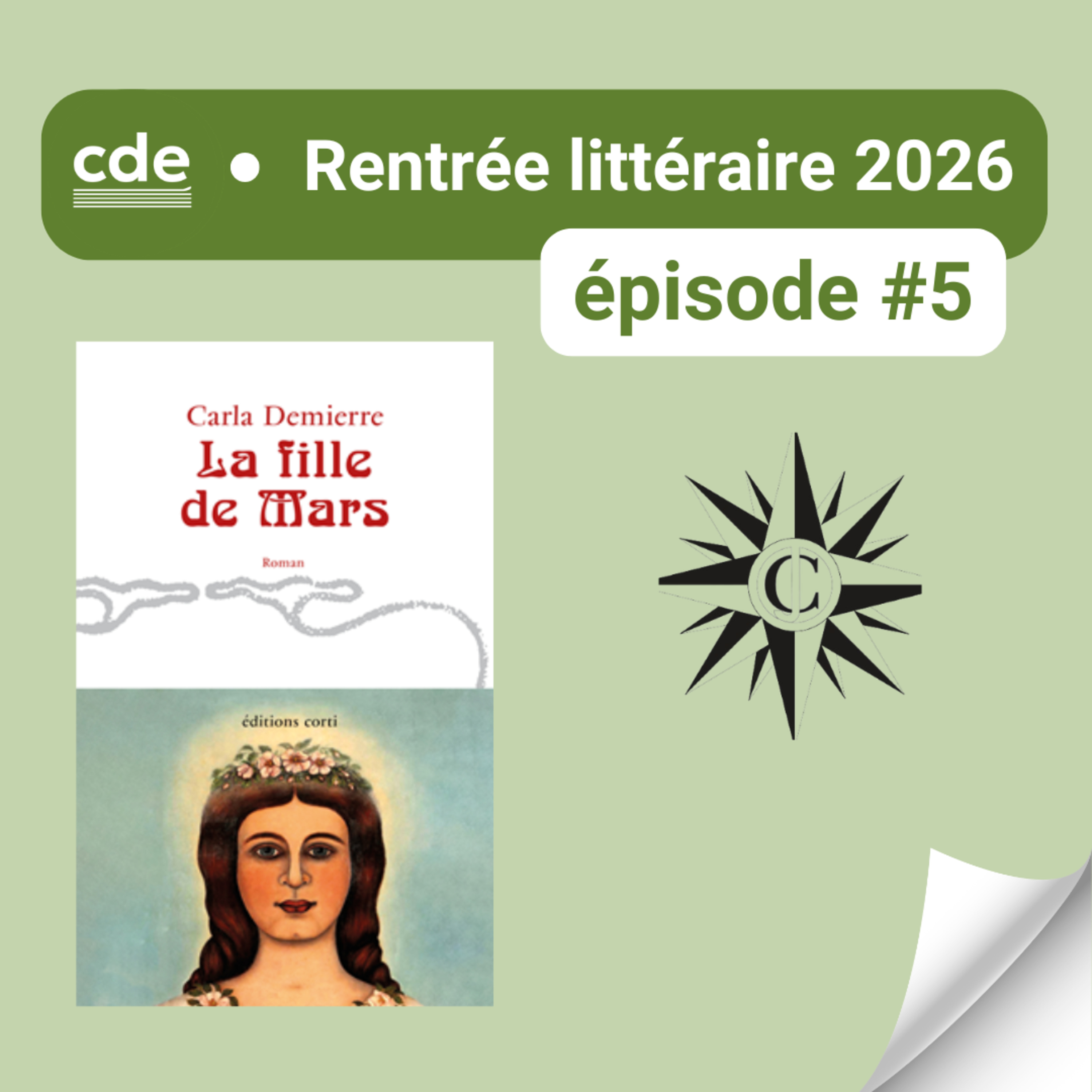 E5 - "La Fille de mars" de Carla Demierre - EDITIONS CORTI