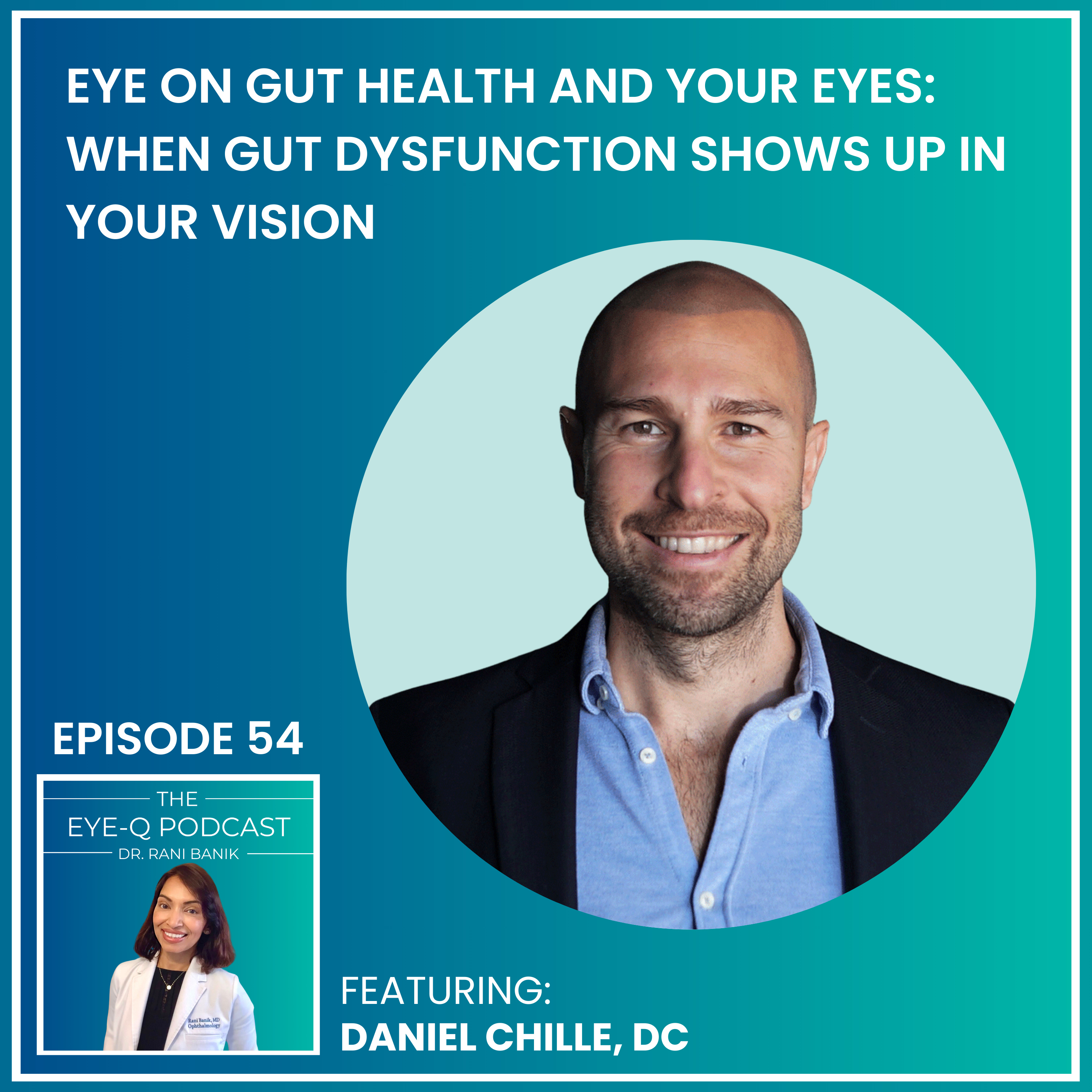 Episode 054: Eye on Gut Health and Your Eyes: When Gut Dysfunction Shows Up in Your Vision