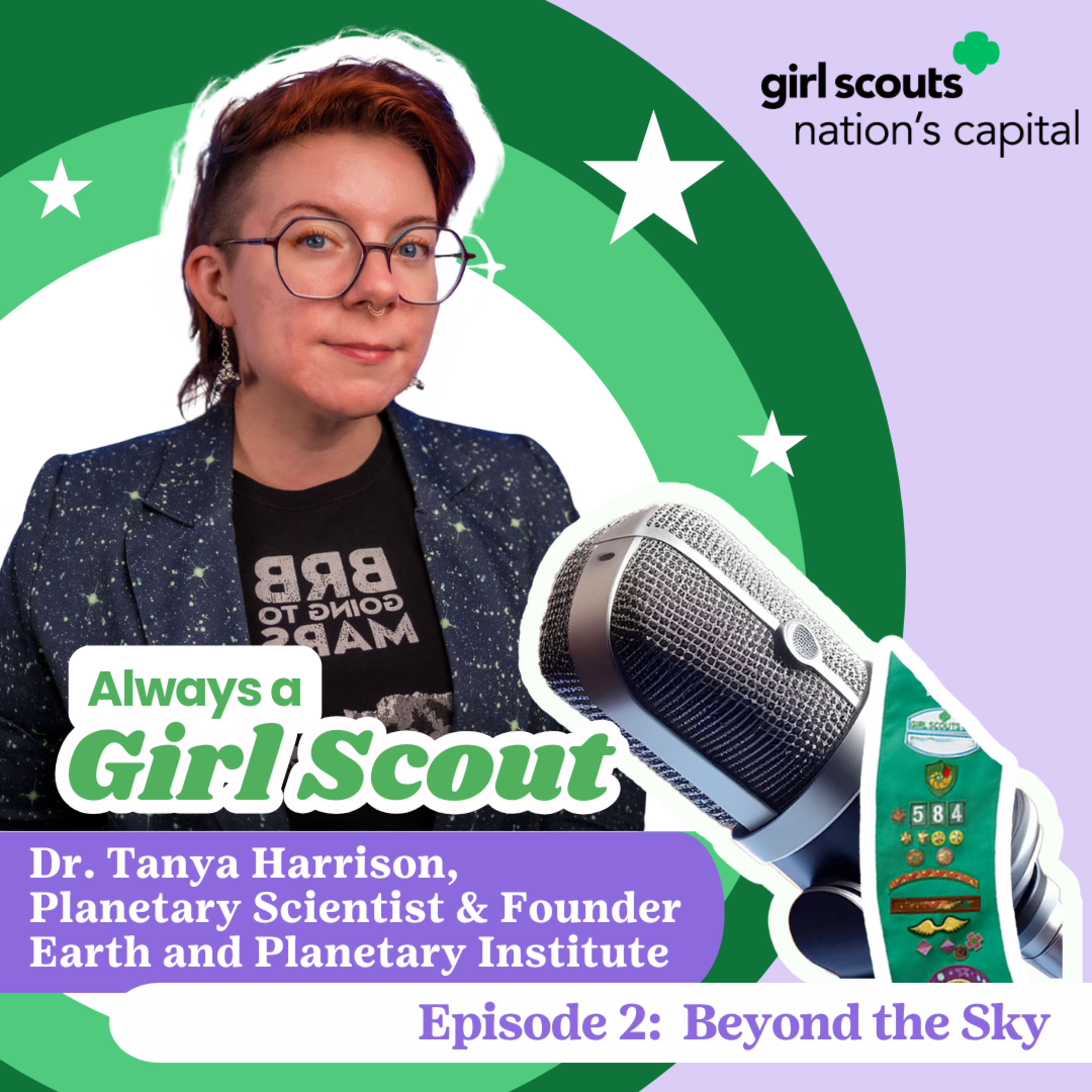 Beyond the Sky: Dr. Tanya Harrison on A Girl Scout’s Journey to Mars episode artwork