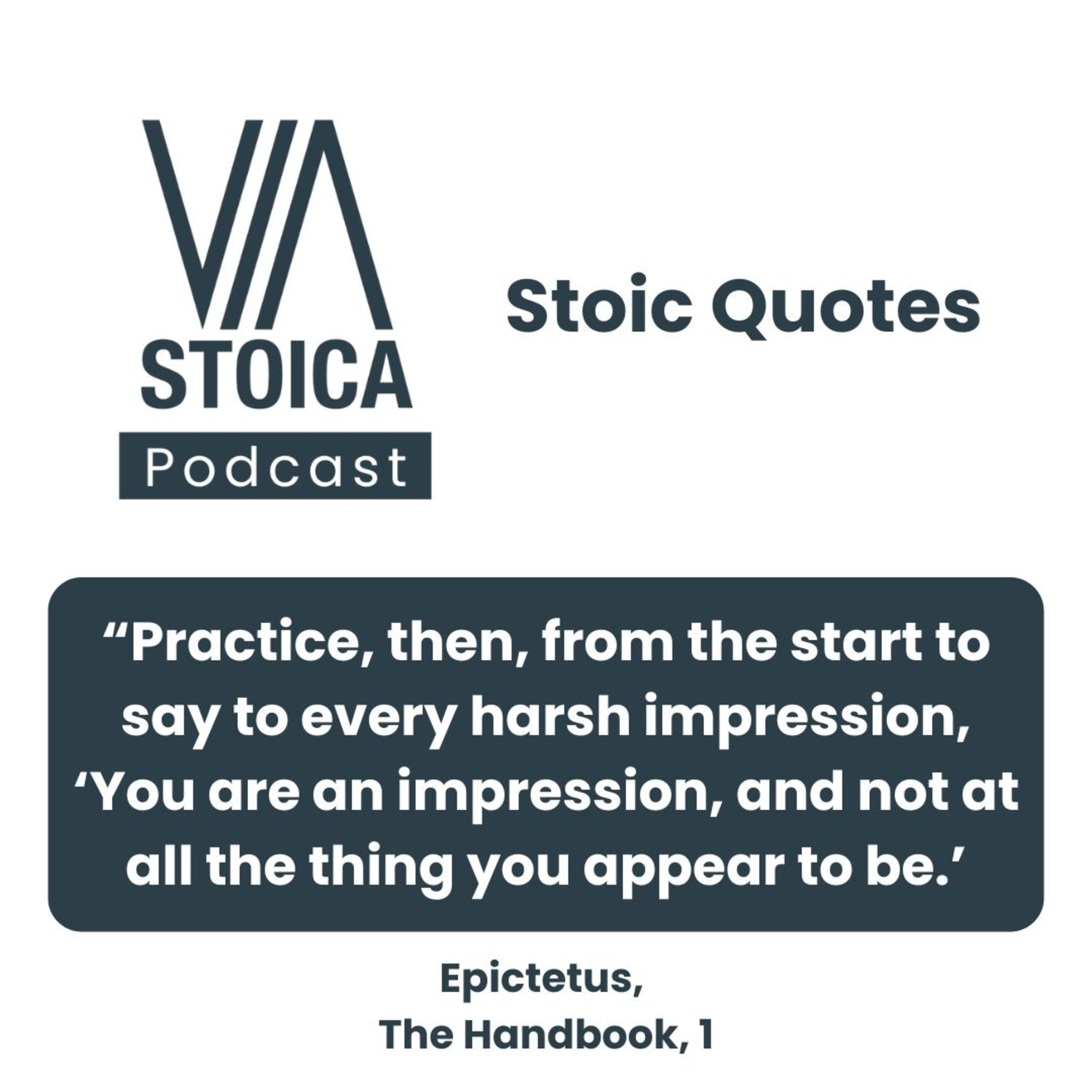 Stoic Quote: Epictetus on Impressions: The Stoic Pause That Protects Your Peace