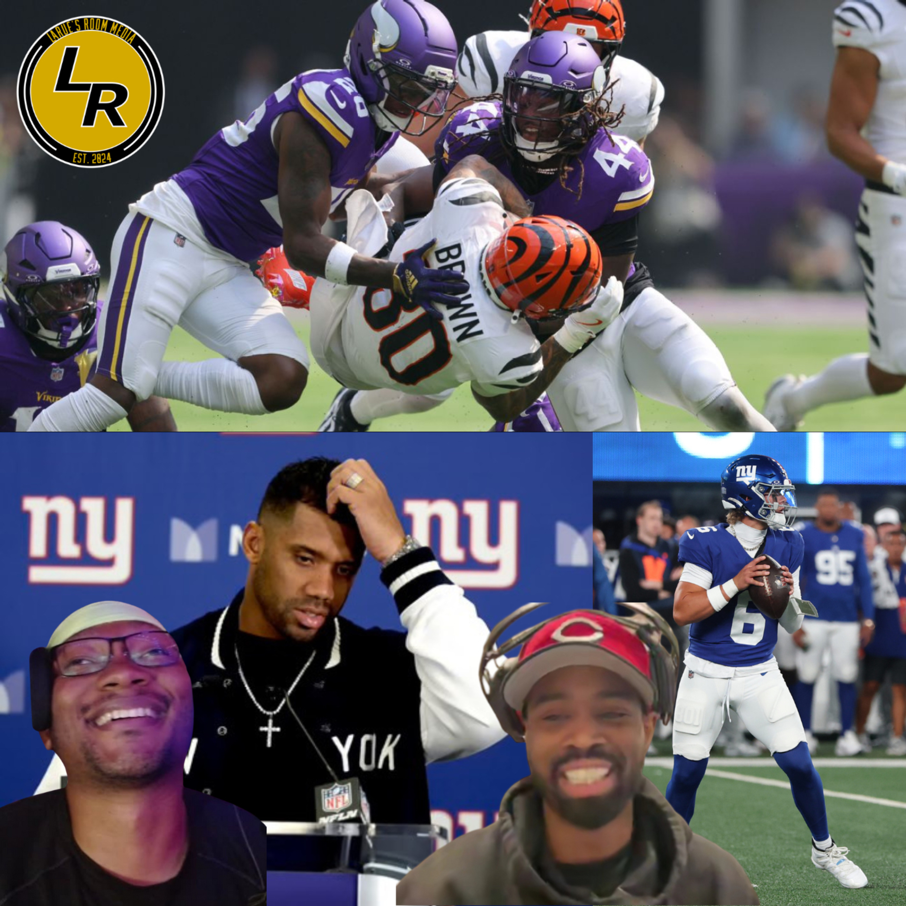 LaRue’s Room NFL Live: Bengals’ Problems, Vikings’ Win & Russell Wilson Benched