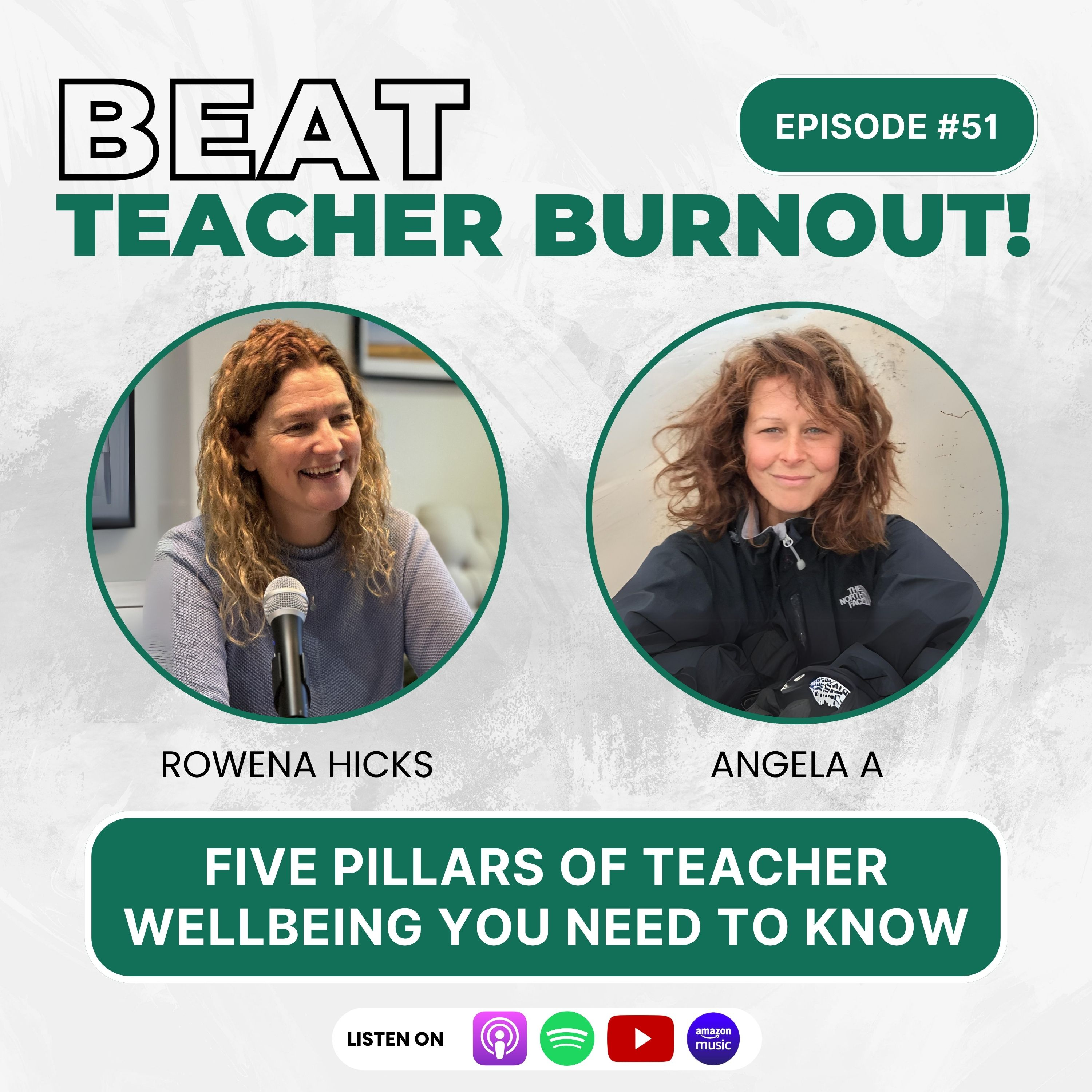 EP: 51 Five Pillars of Teacher Wellbeing You Need to Know  episode artwork