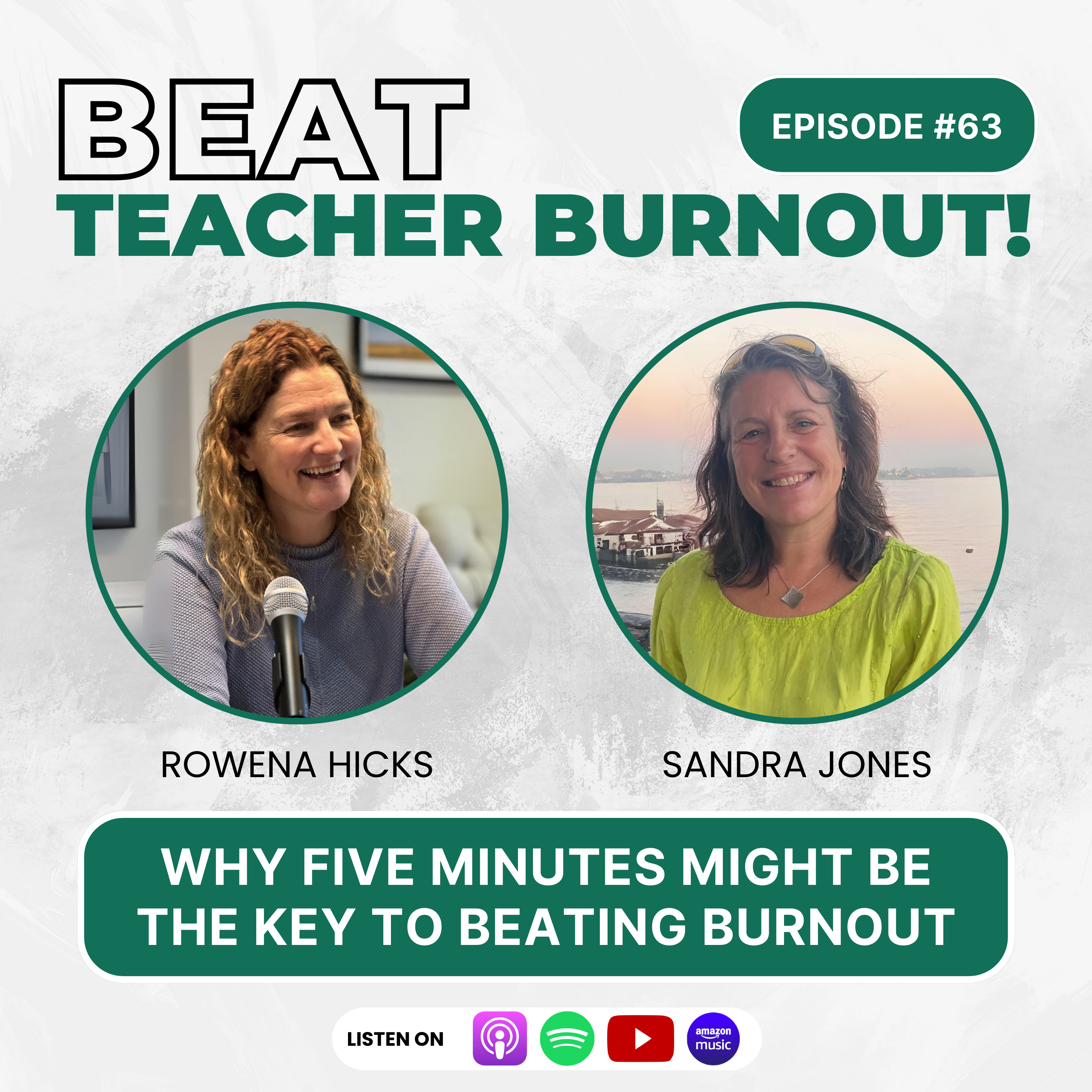 EP : 63 Why Five Minutes Might Be the Key to Beating Burnout episode artwork