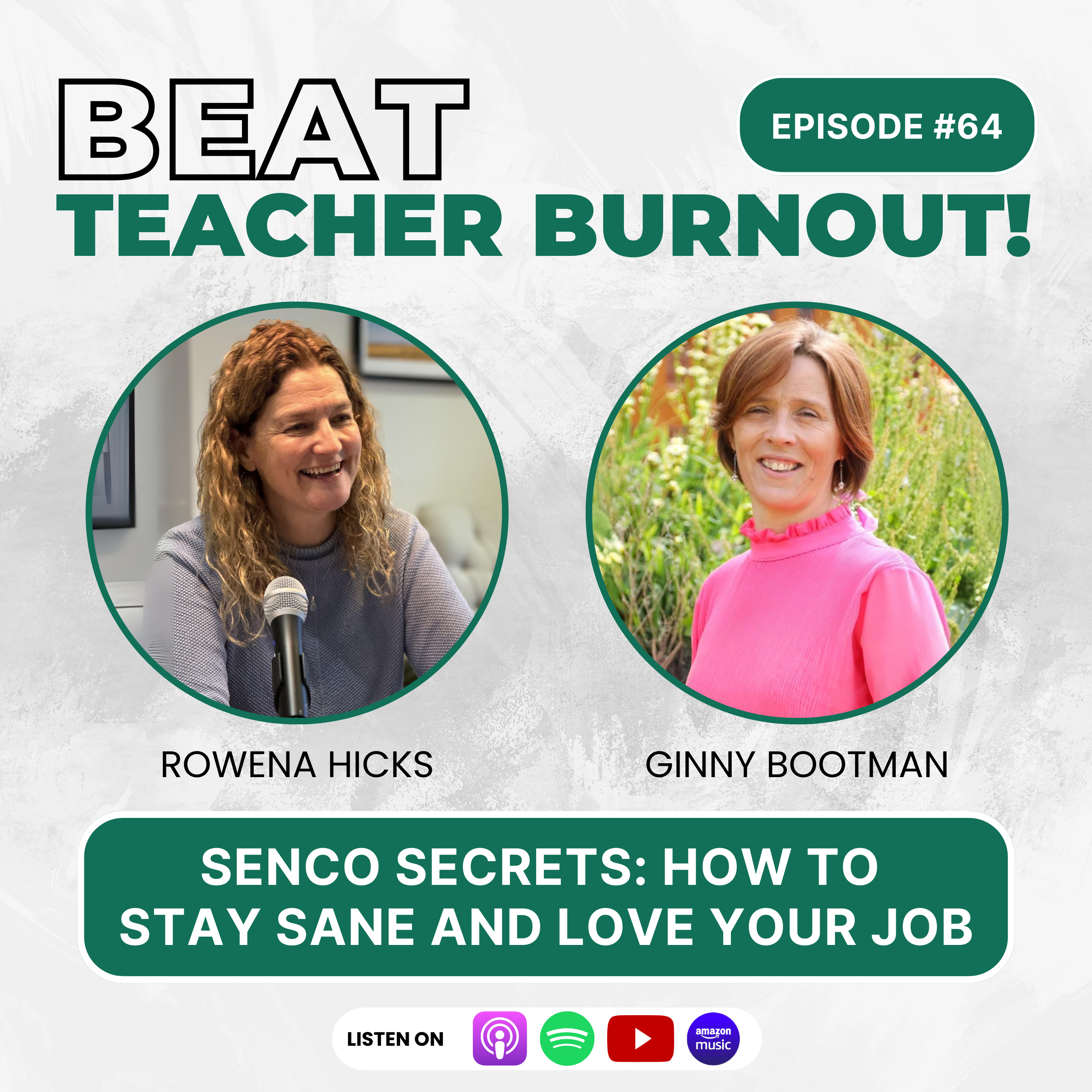 EP : 64 SENCO Secrets: How to Stay Sane and Love Your Job episode artwork