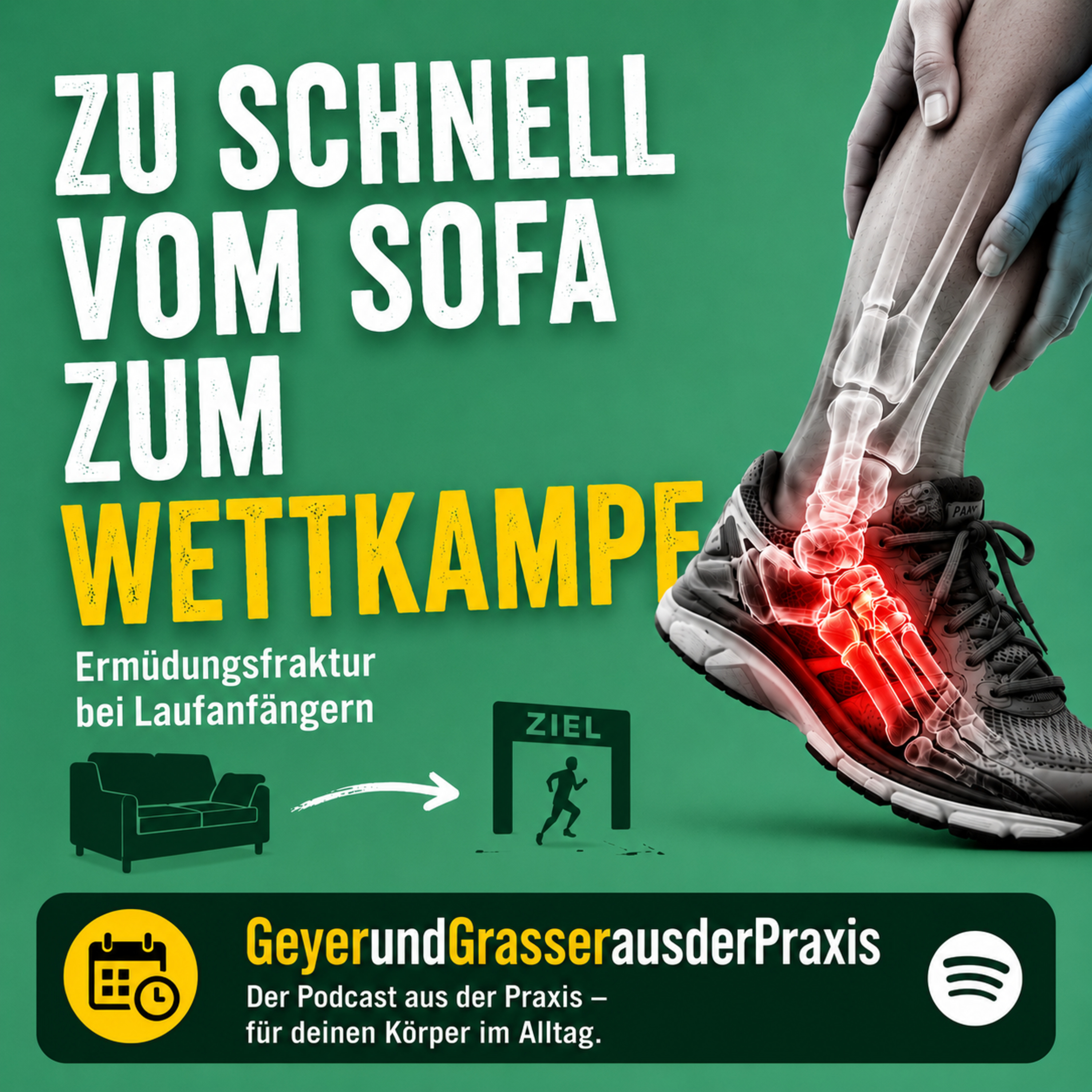 🎬 Vom Sofa zum Wettkampf – Ermüdungsfraktur bei Laufanfängern episode artwork