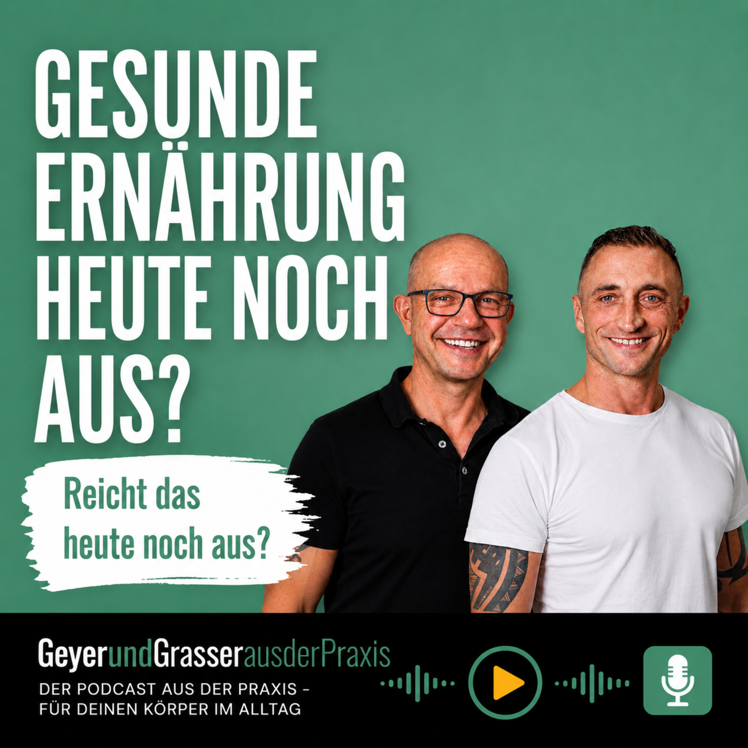 Reicht gesunde Ernährung heute noch aus? episode artwork