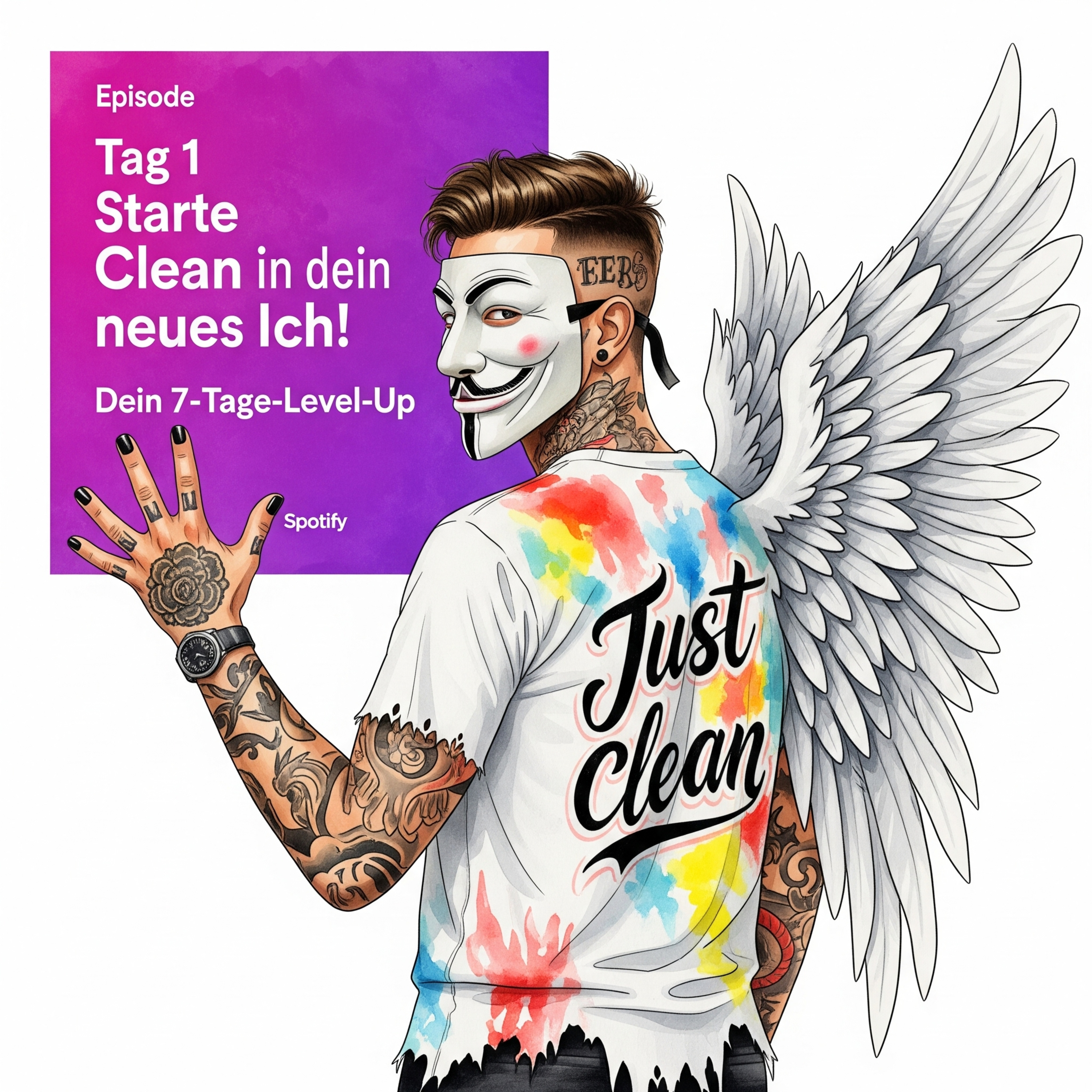 Tag 1: 💪 Clean werden: Dein 7-Tage-Level-Up episode artwork
