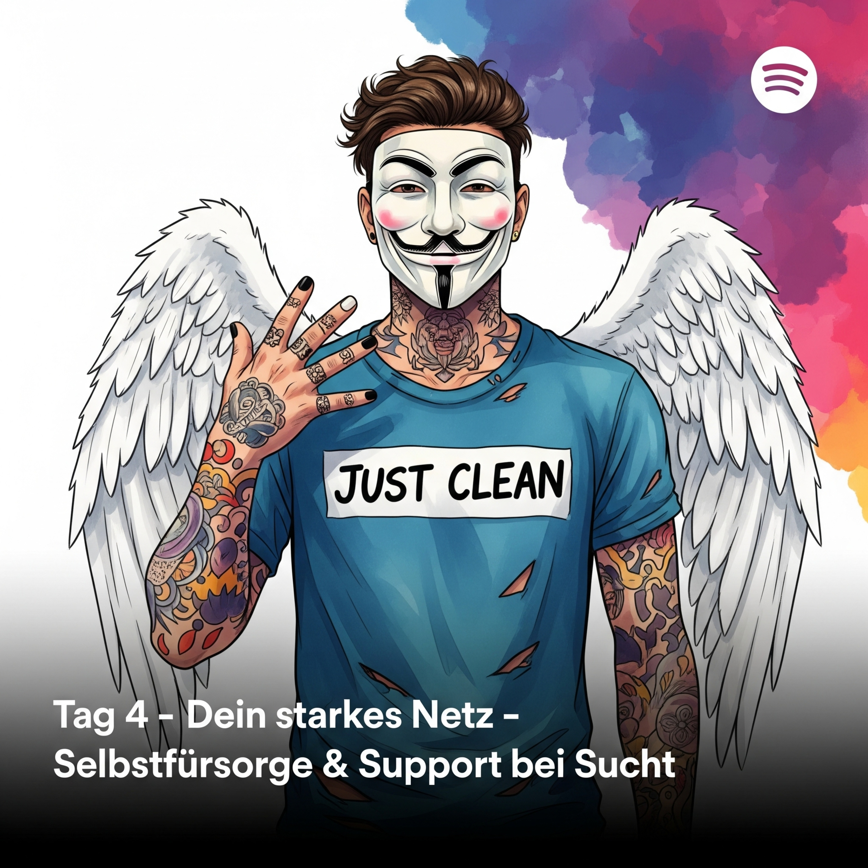 Tag 4: Dein starkes Netz – Selbstfürsorge & Support bei Sucht 💖🛡️ episode artwork