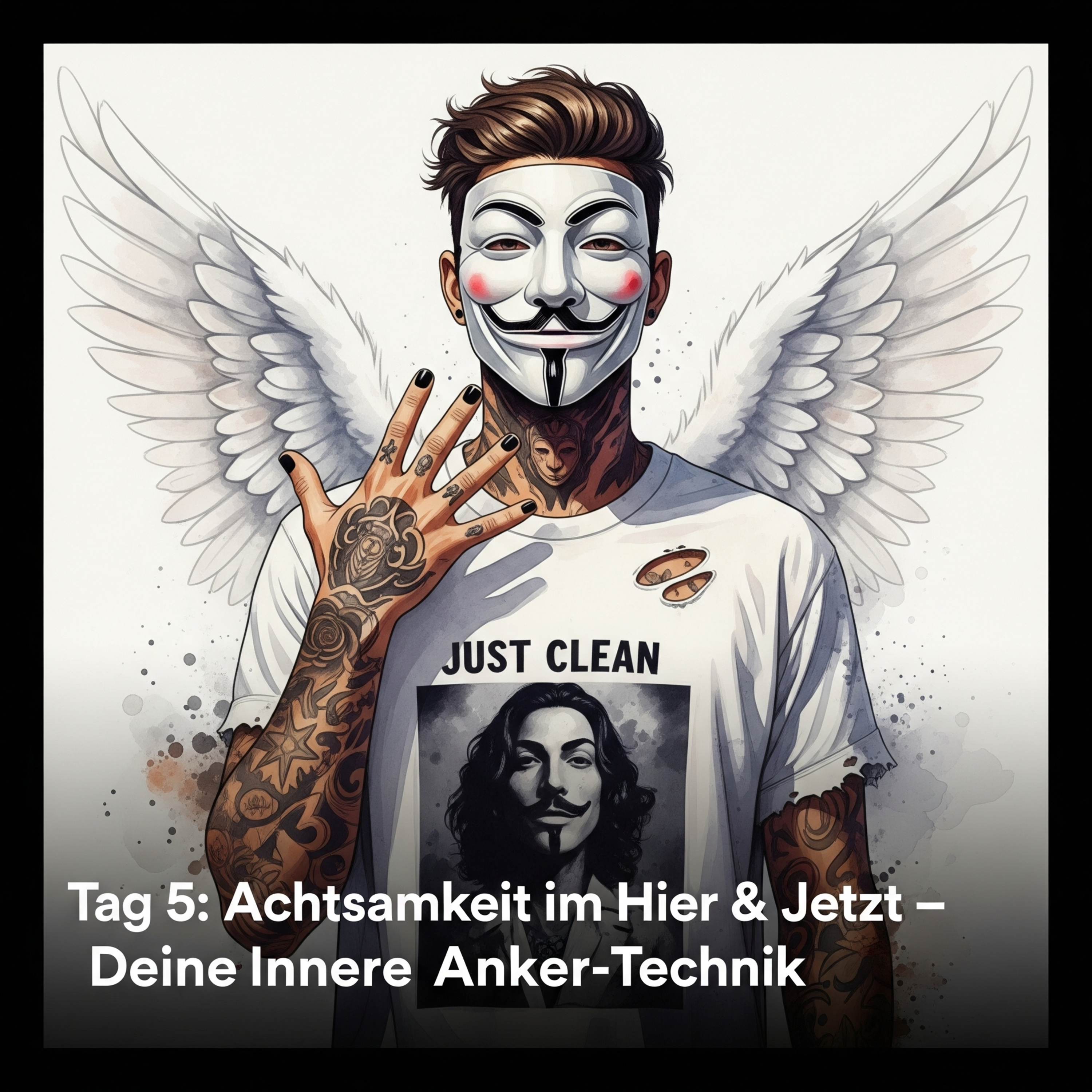Tag 5: Achtsamkeit im Hier & Jetzt – Deine innere Anker-Technik 🧘‍♀️⚓ episode artwork