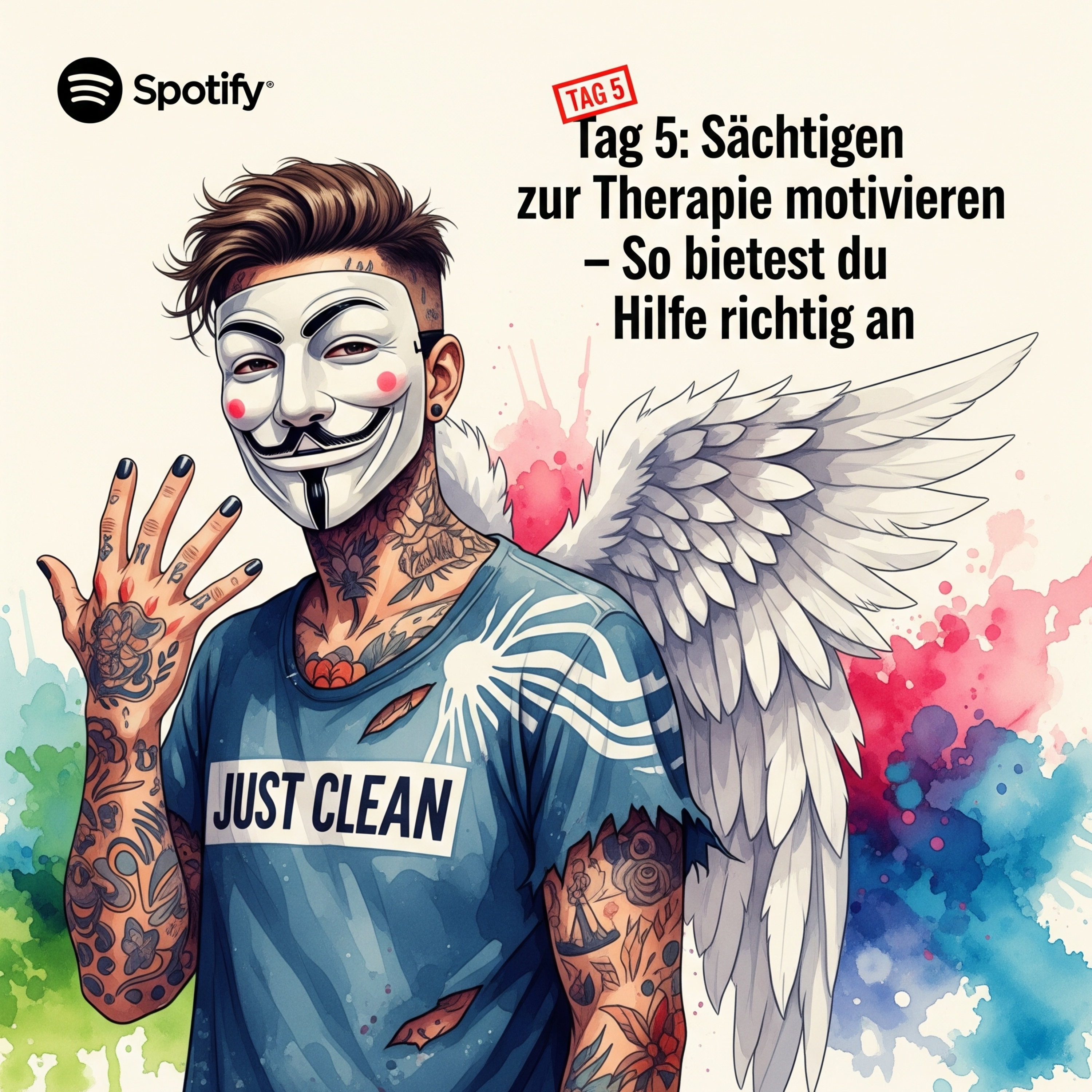 Tag 5: Süchtigen zur Therapie motivieren: Richtig Hilfe anbieten episode artwork