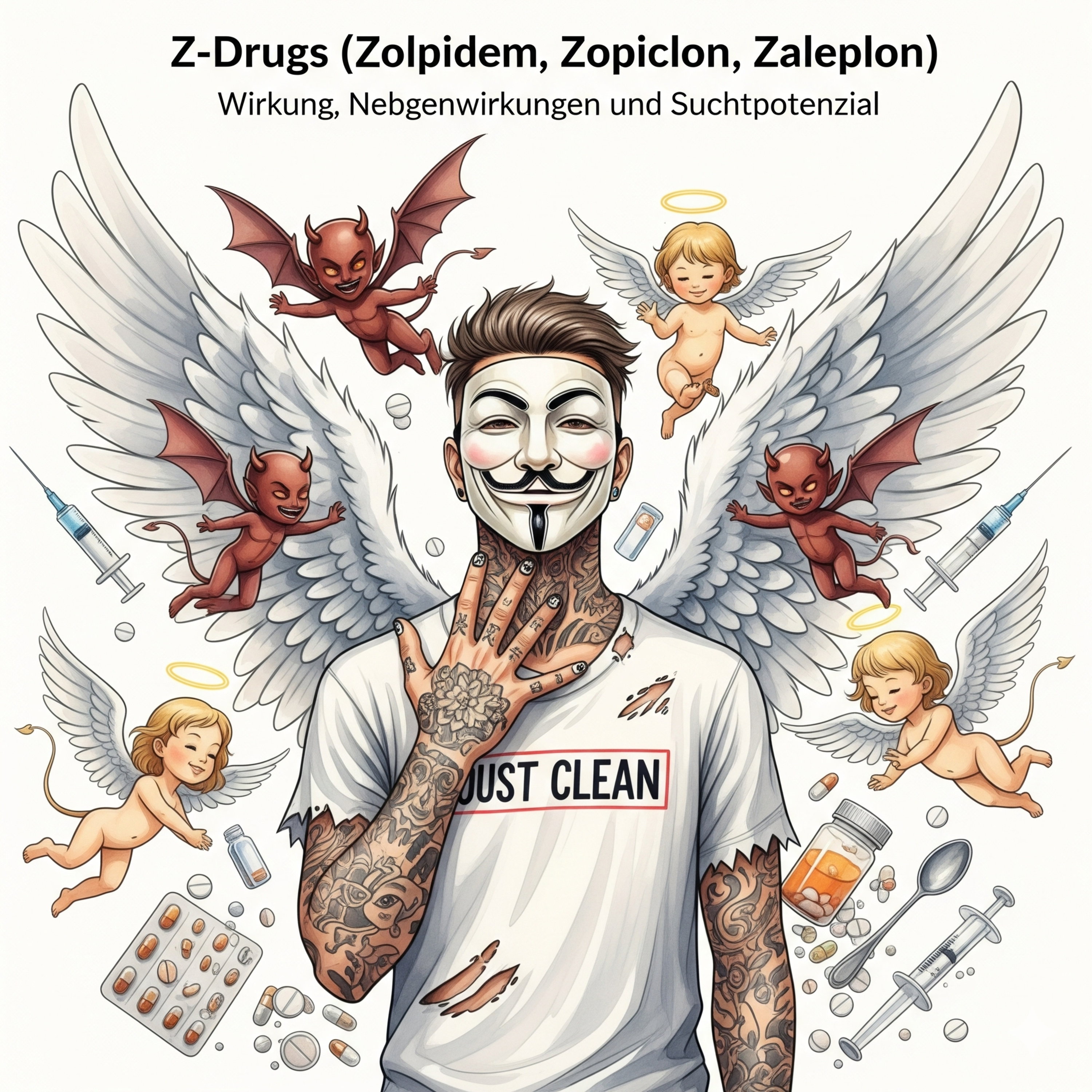 Z-Drugs (Zolpidem & Co.): Die unsichtbare Gefahr von Schlafmitteln | Sucht & Abhängigkeit erklärt episode artwork